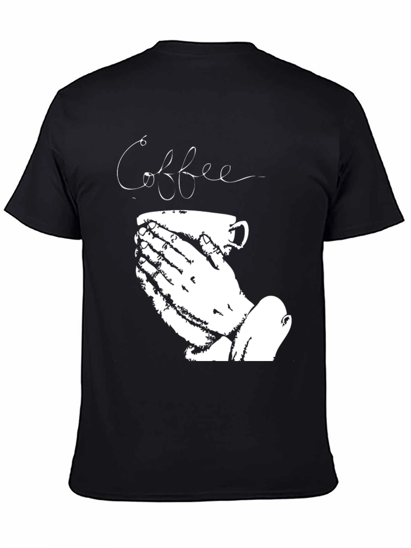 Coffee Prayer Black Graphic Tee