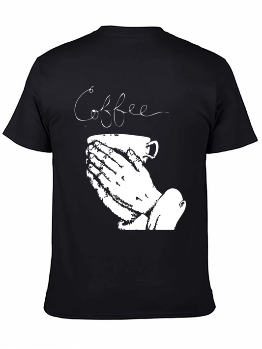 Coffee Prayer Black Graphic Tee