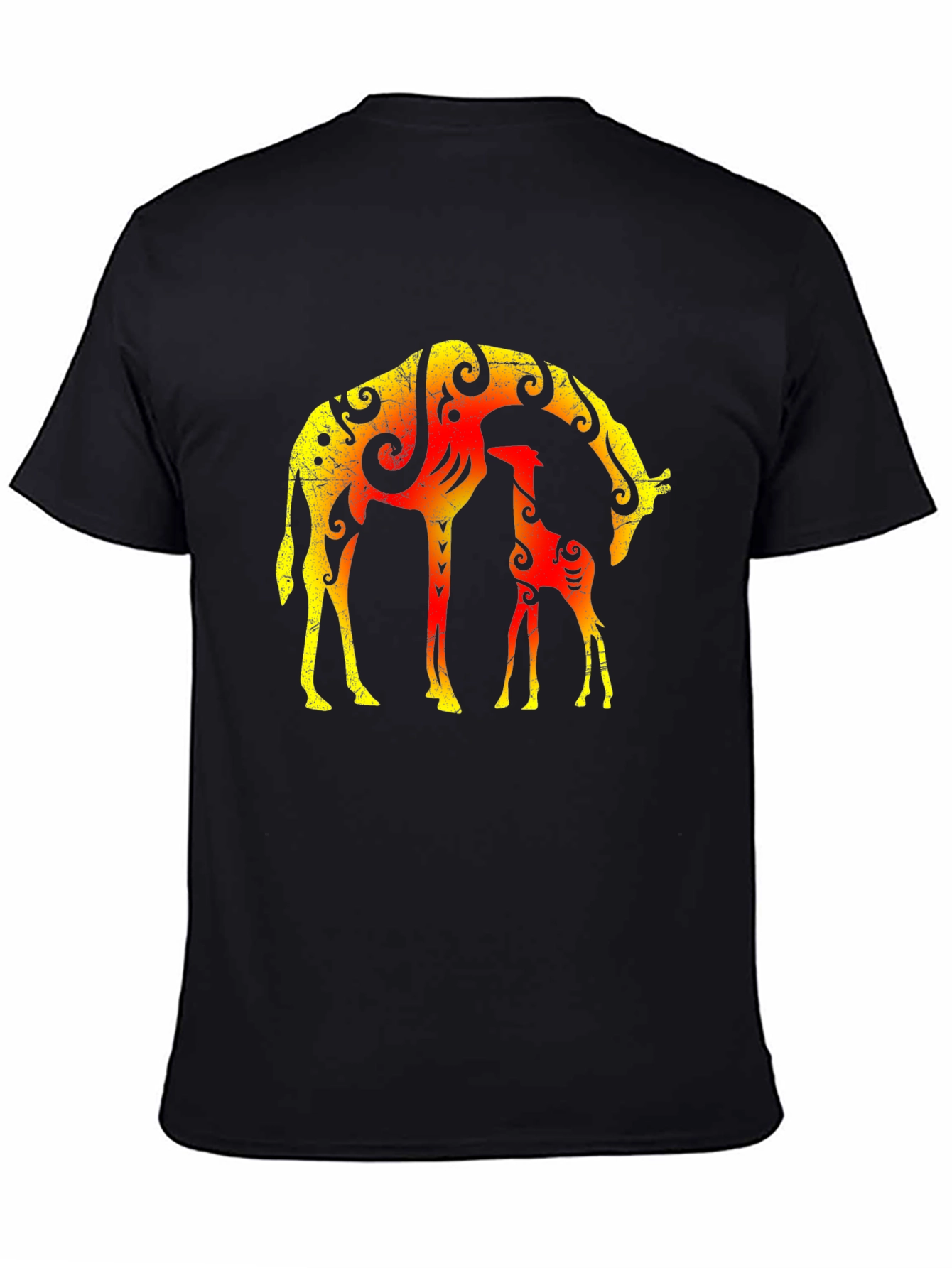 Giraffe Graphic Tee - Stylish Animal Lover Shirt