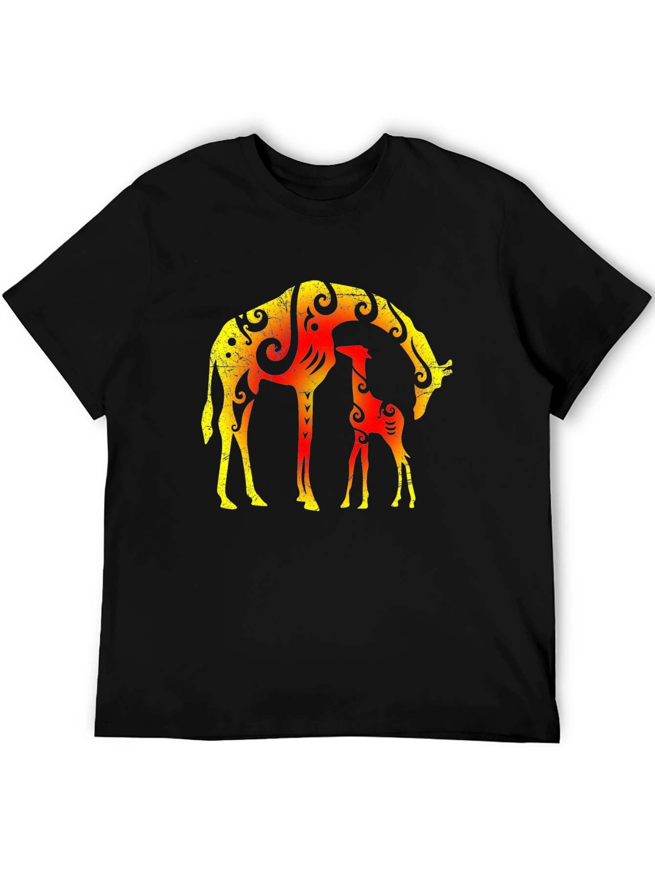Giraffe Graphic Tee - Stylish Animal Lover Shirt