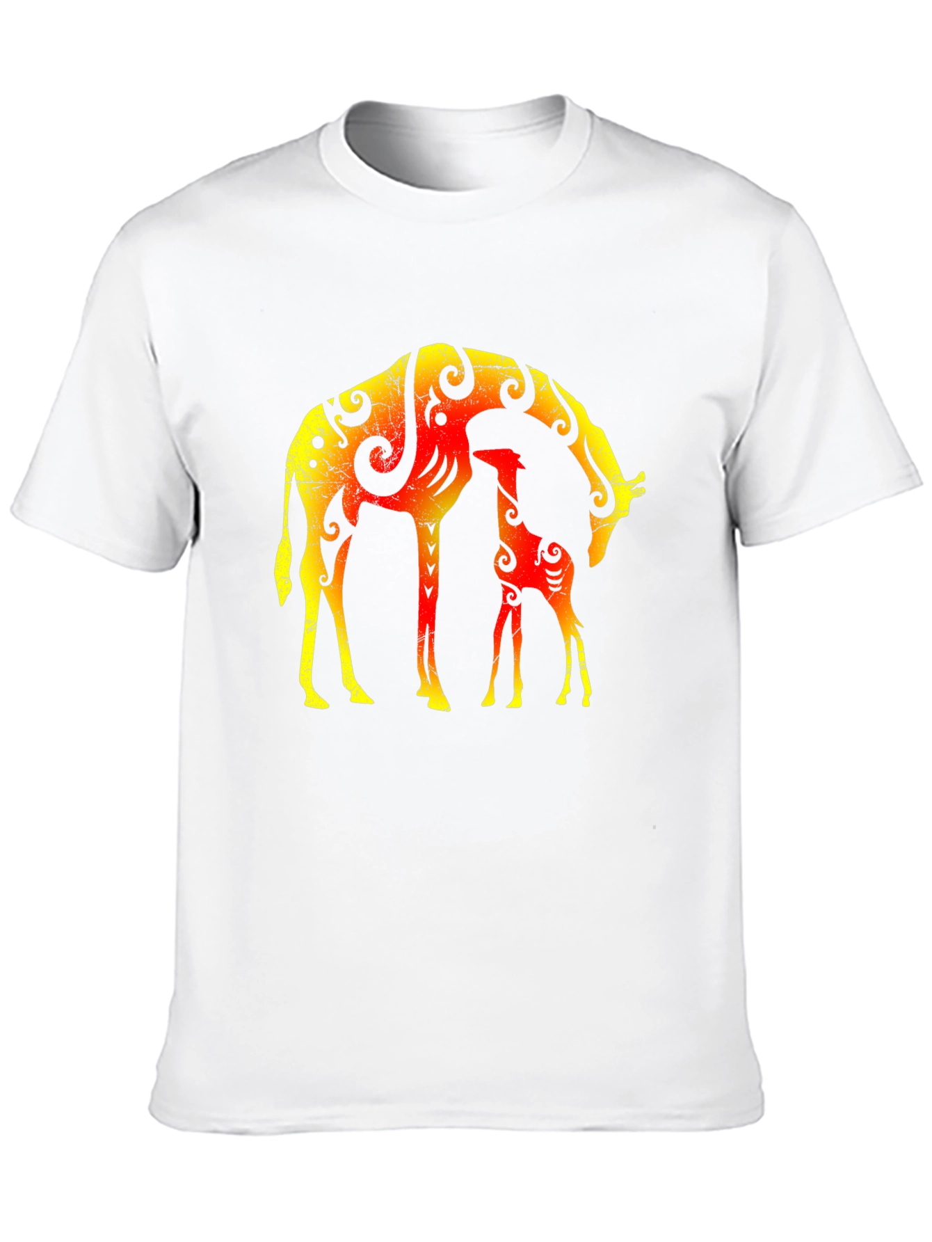 Giraffe Graphic Tee - Stylish Animal Lover Shirt