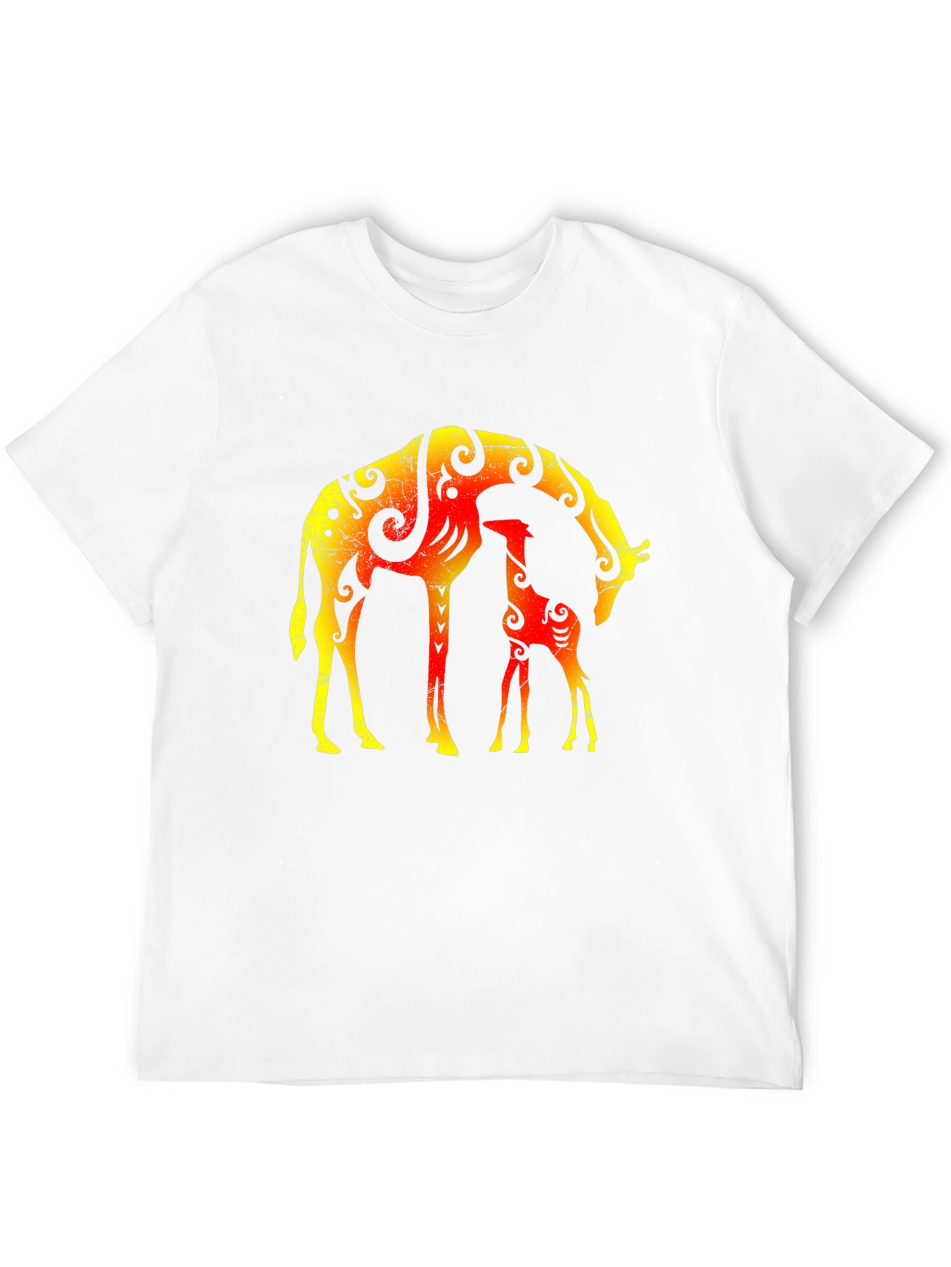 Giraffe Graphic Tee - Stylish Animal Lover Shirt