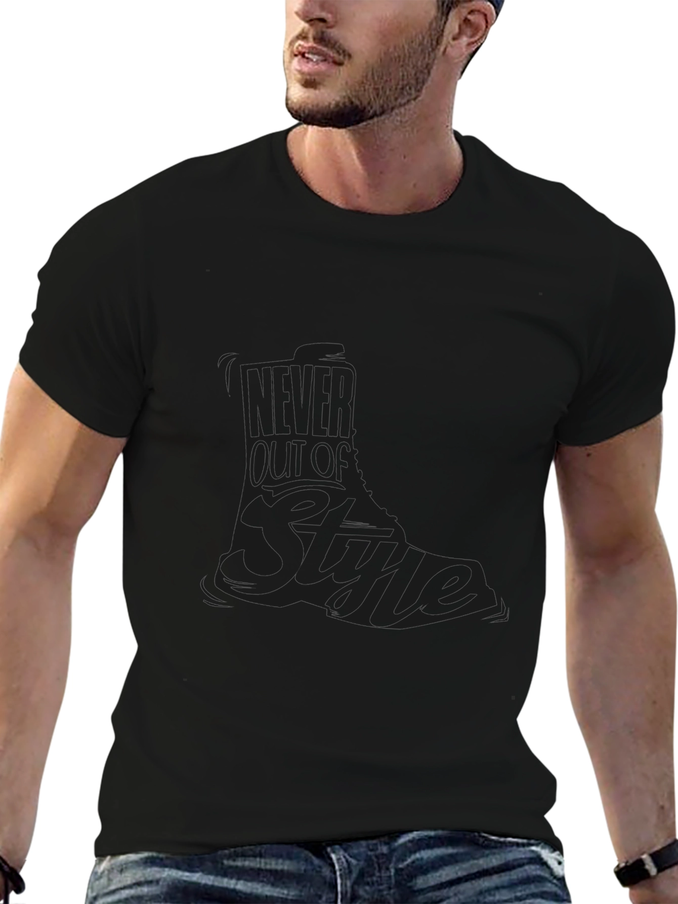 Never Out of Style Black T-Shirt