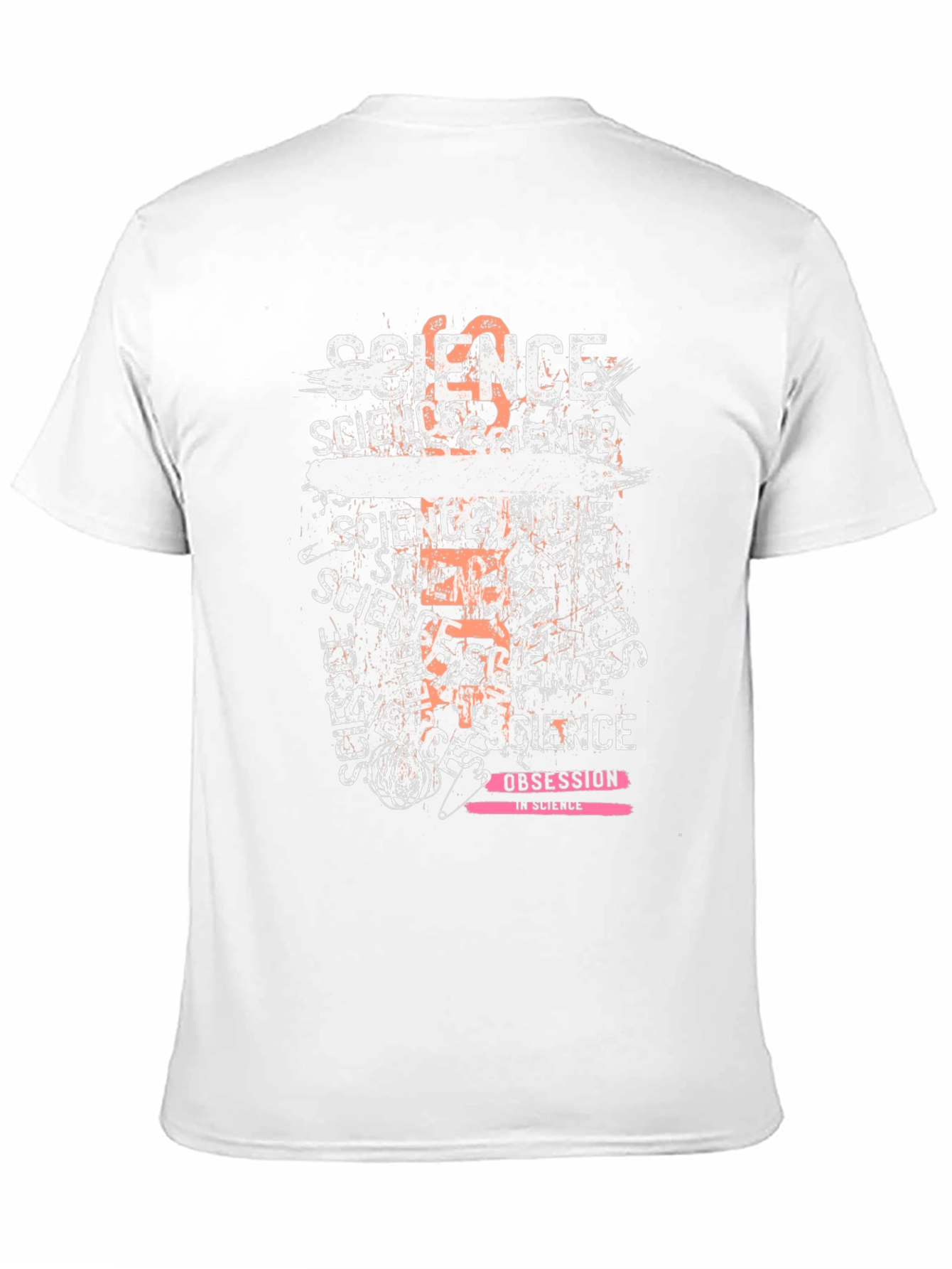 Science Obsession Graphic Tee - Black Cotton Blend