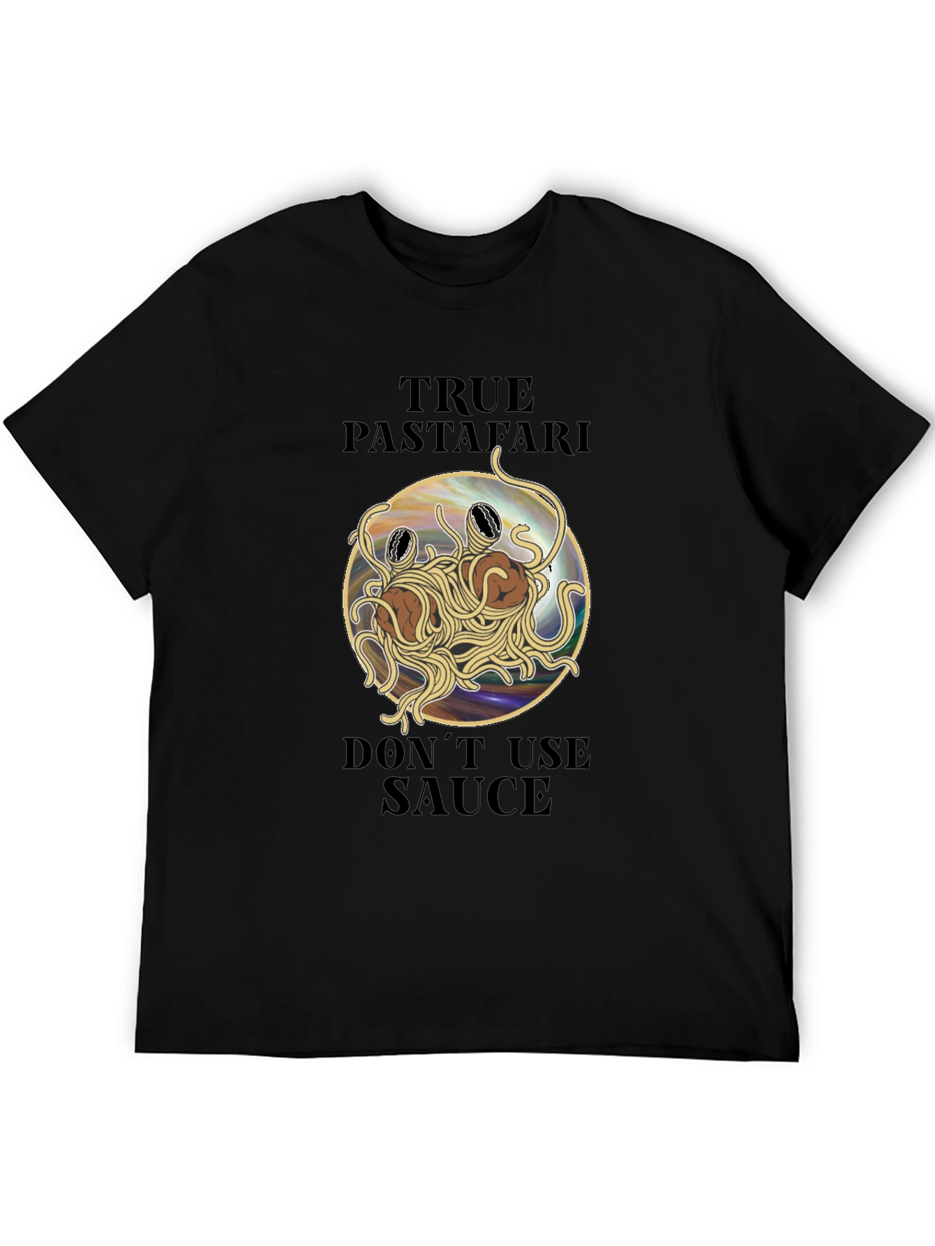True Pastafarian T-Shirt - Flying Spaghetti Monster Tee