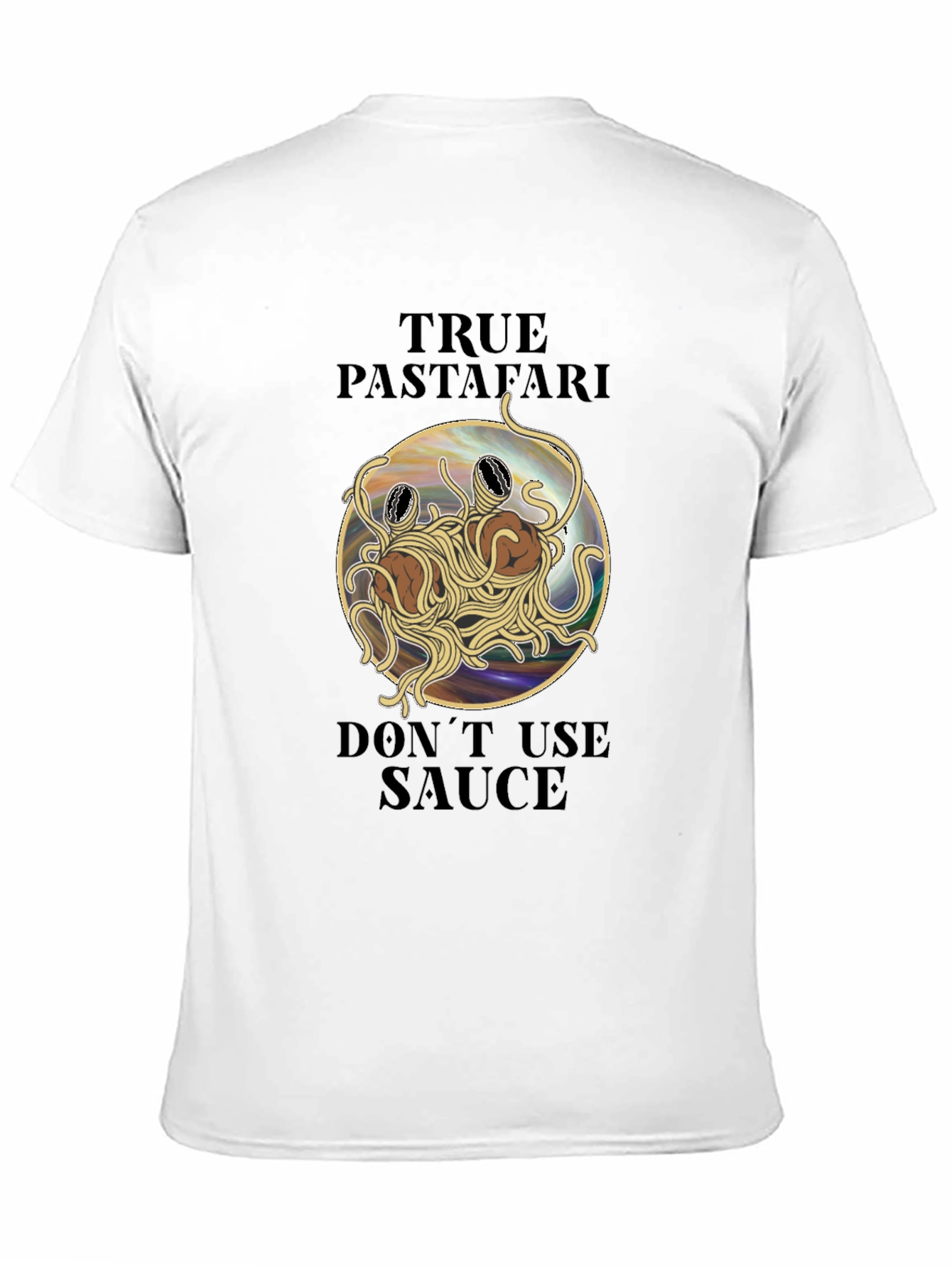 True Pastafarian T-Shirt - Flying Spaghetti Monster Tee