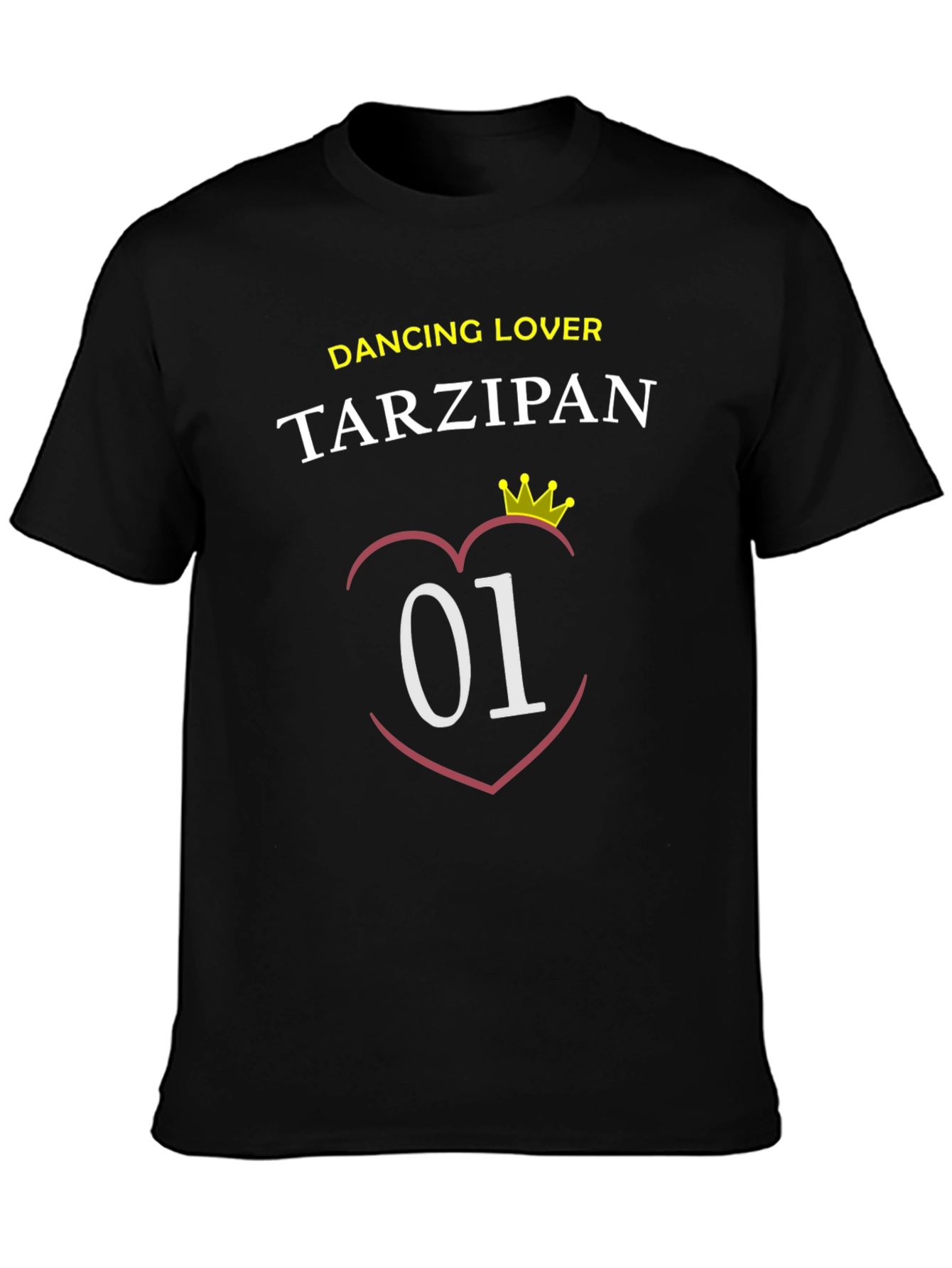 Dancing Lover Tarzipan Black T-Shirt