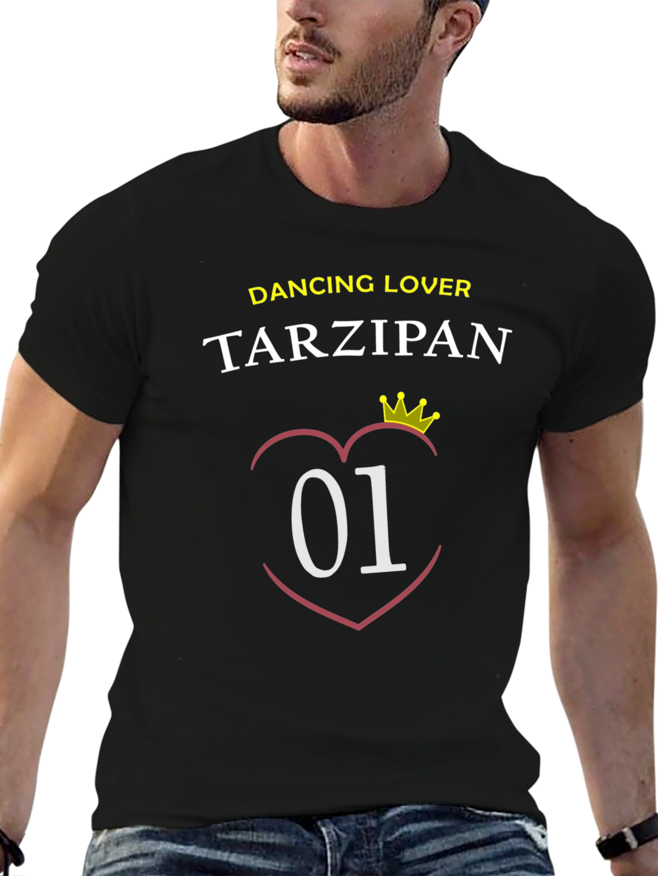 Dancing Lover Tarzipan Black T-Shirt