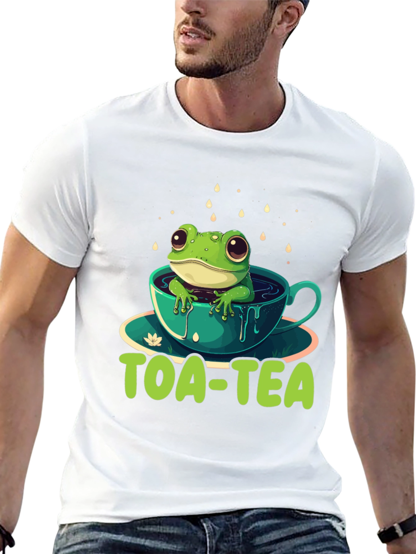 Toa-Tea Frog in Cup T-Shirt