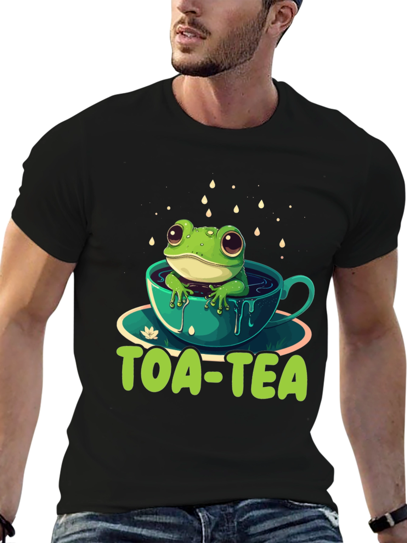 Toa-Tea Frog in Cup T-Shirt