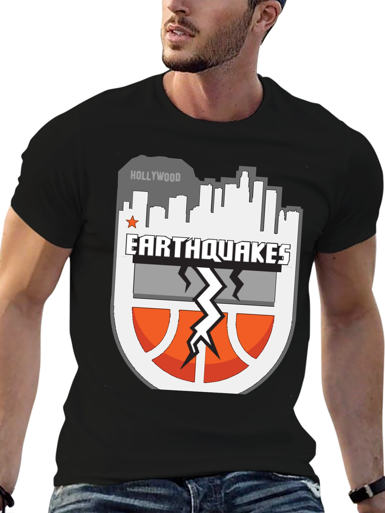 Earthquakes Basketball Graphic Tee