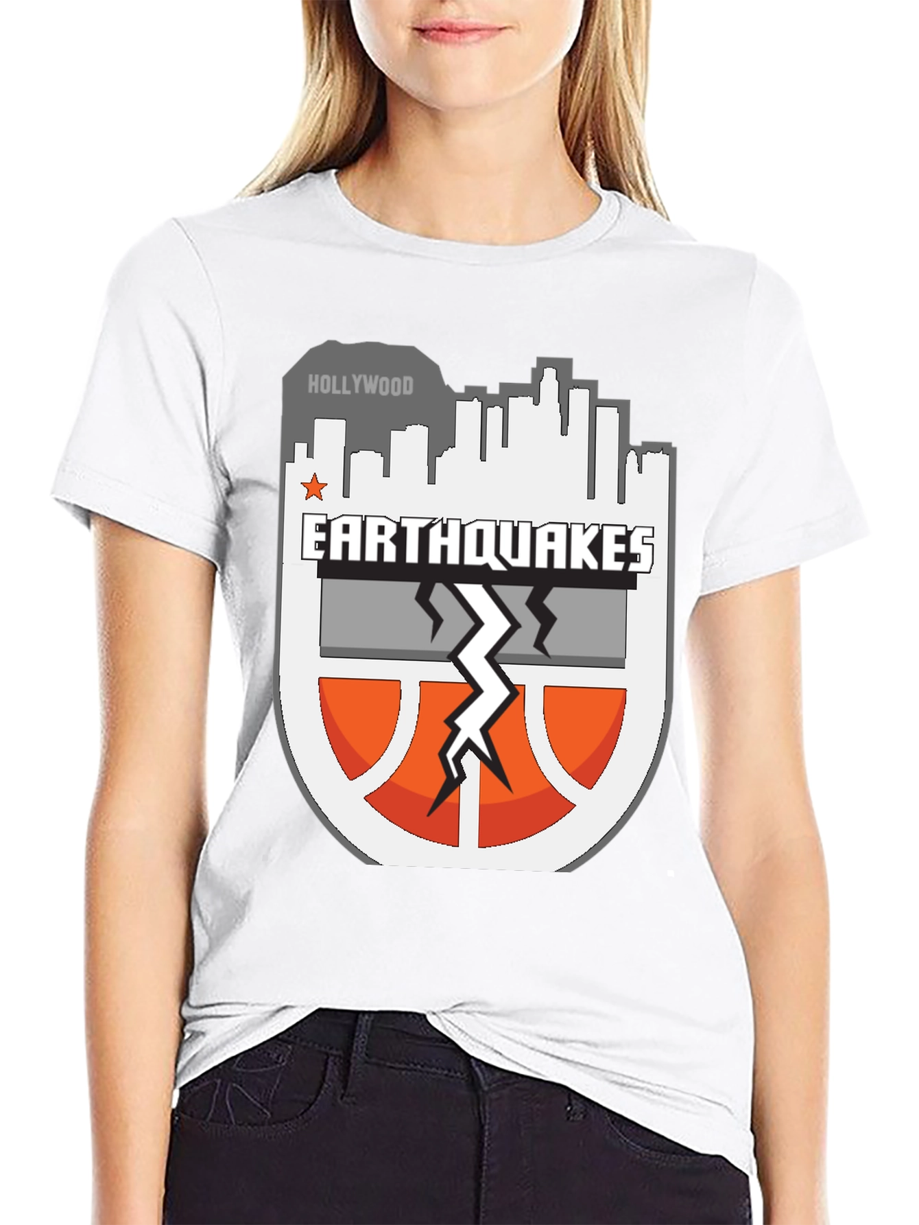 Earthquakes Basketball Graphic Tee