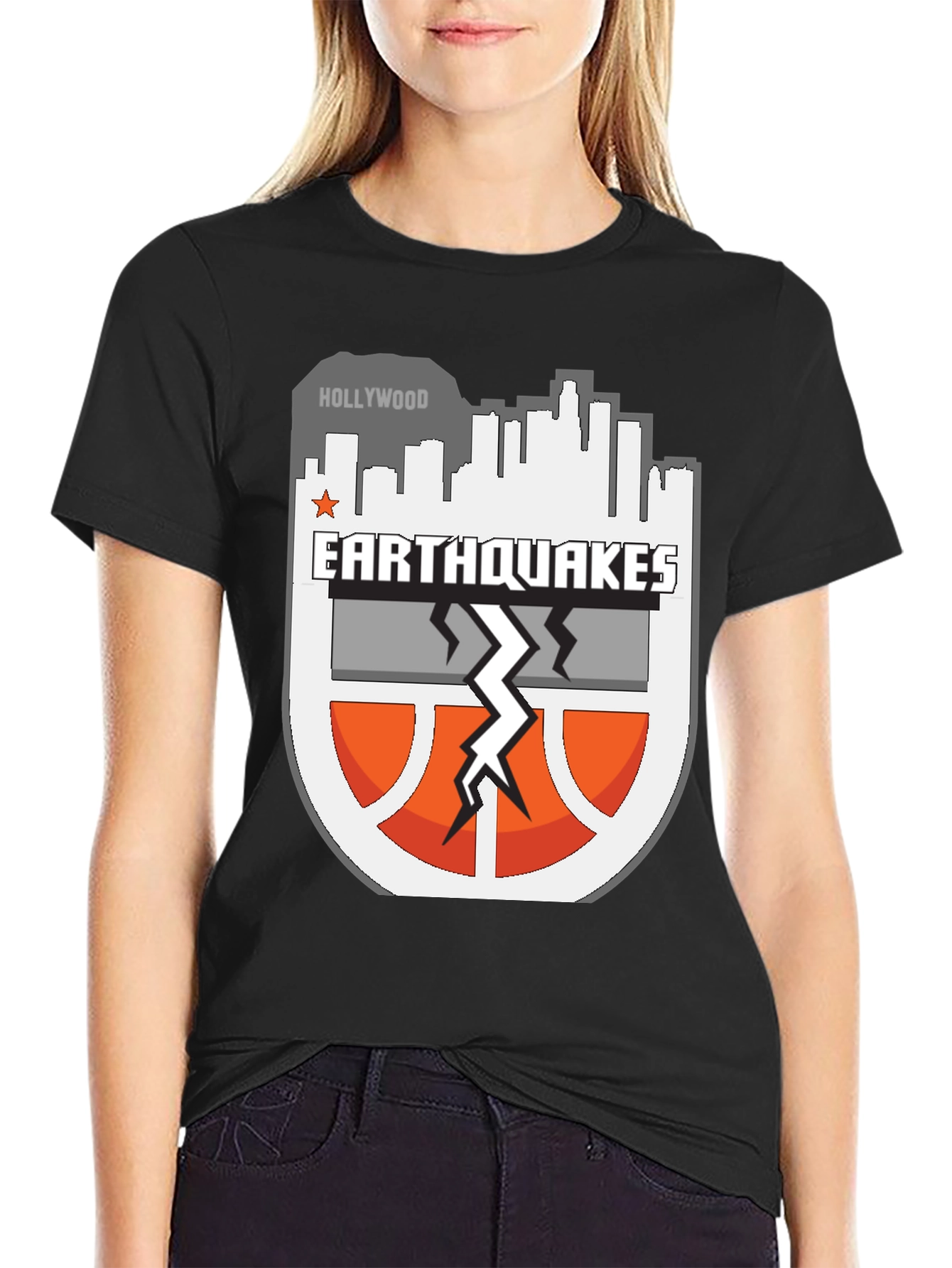 Earthquakes Basketball Graphic Tee