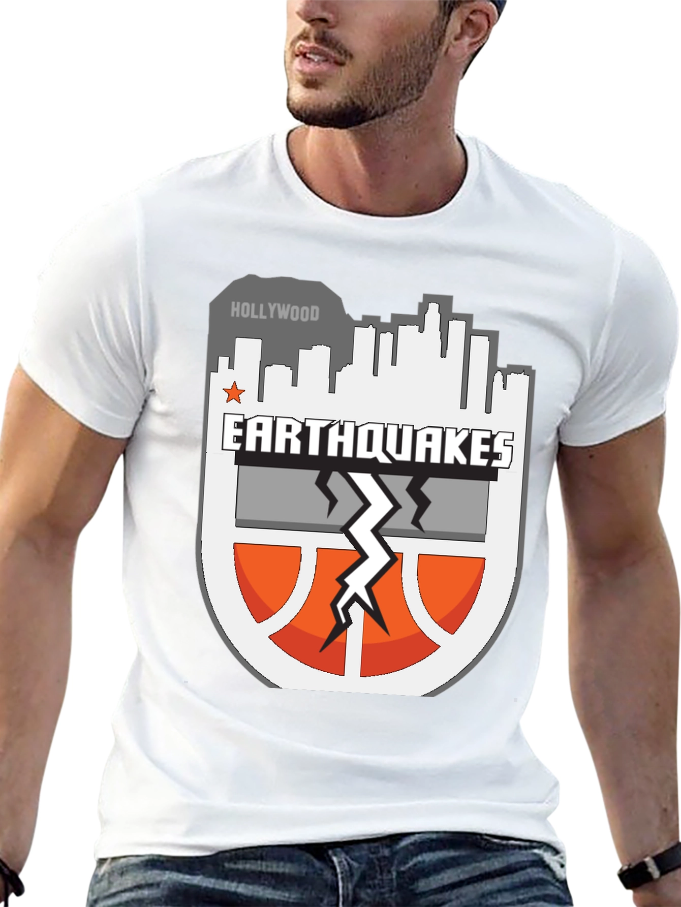 Earthquakes Basketball Graphic Tee