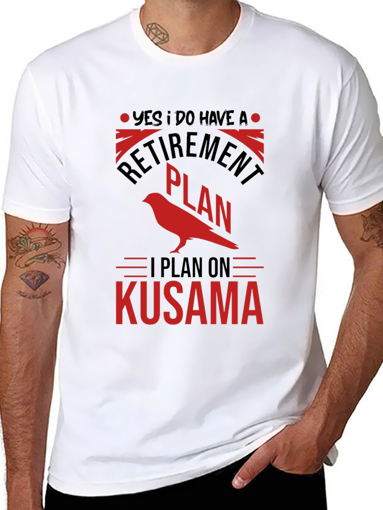 Retirement Plan Kusama T-Shirt