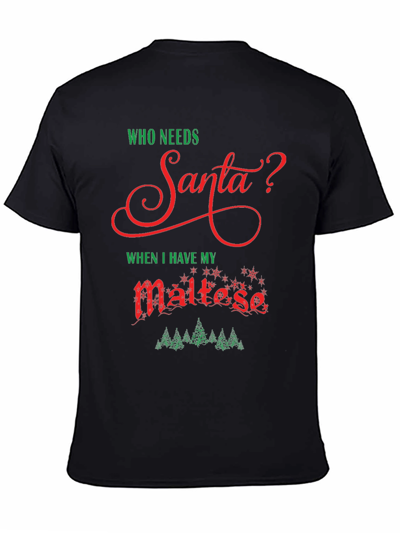 Festive Maltese Christmas T-Shirt