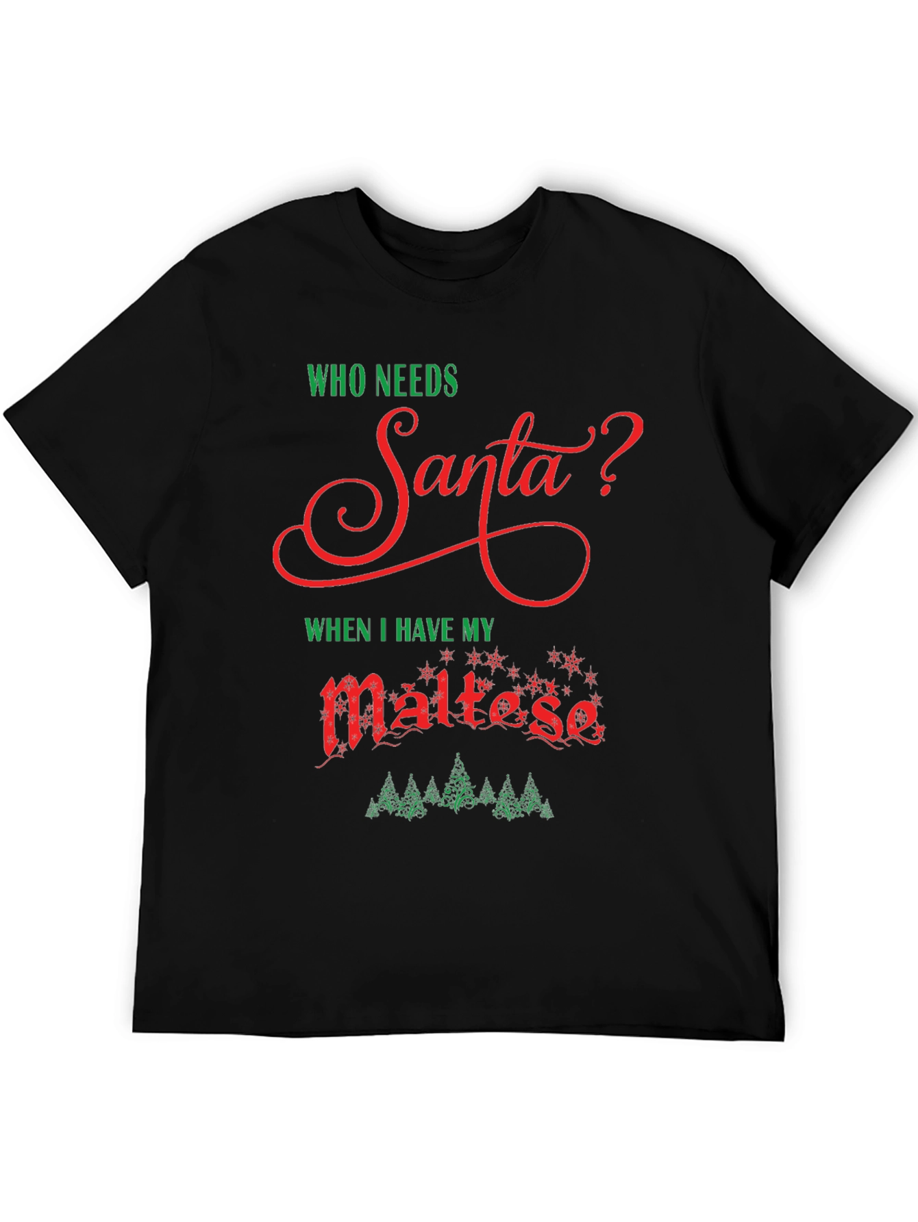 Festive Maltese Christmas T-Shirt