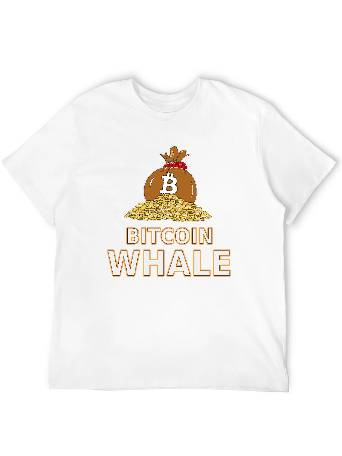 Bitcoin Whale Graphic T-Shirt