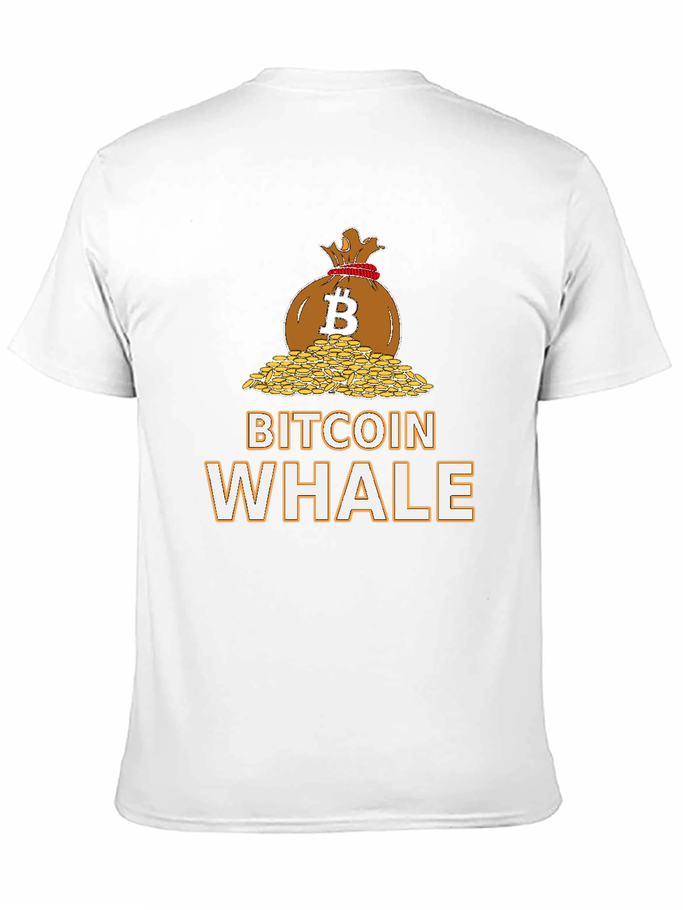 Bitcoin Whale Graphic T-Shirt
