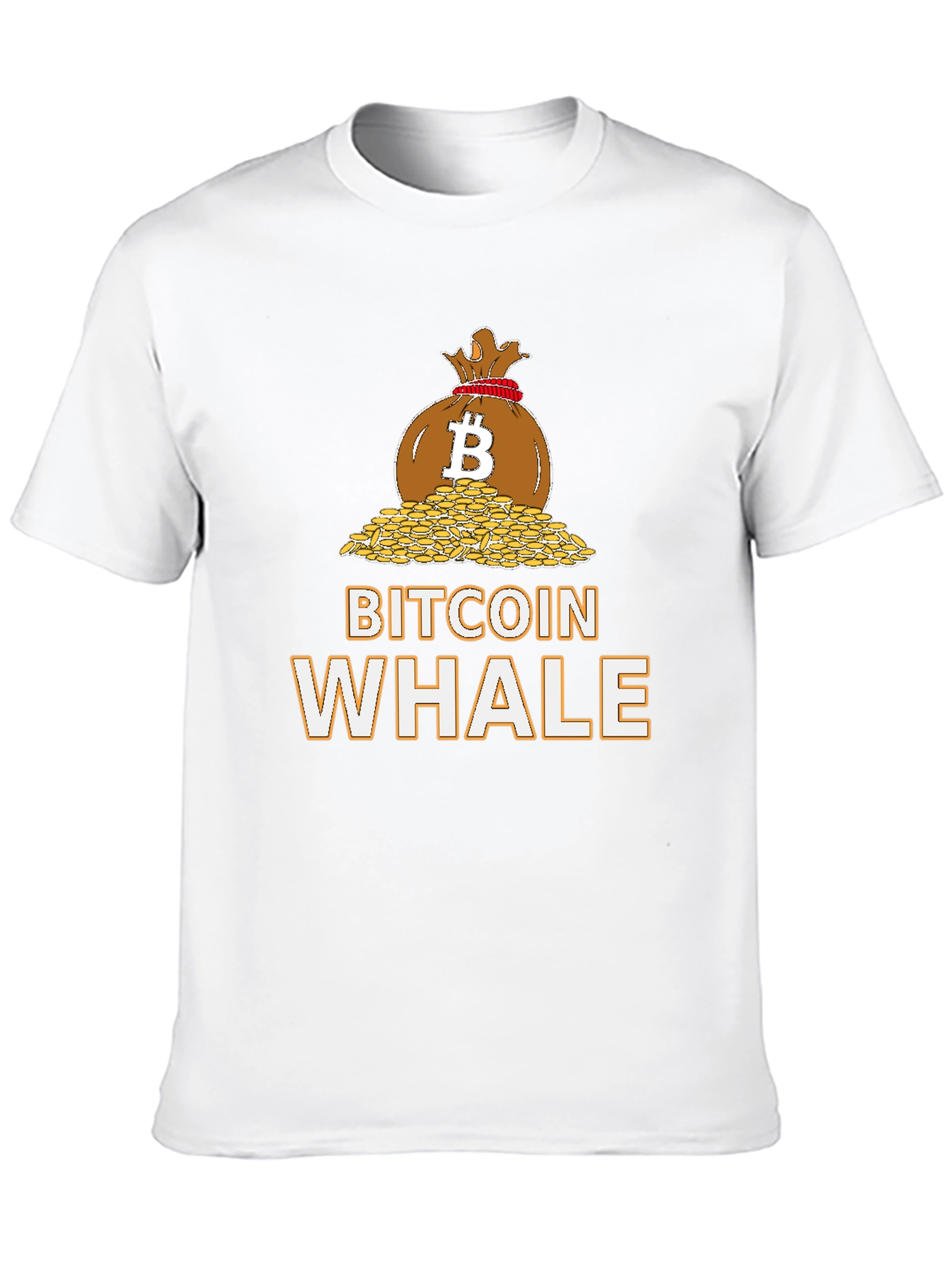 Bitcoin Whale Graphic T-Shirt