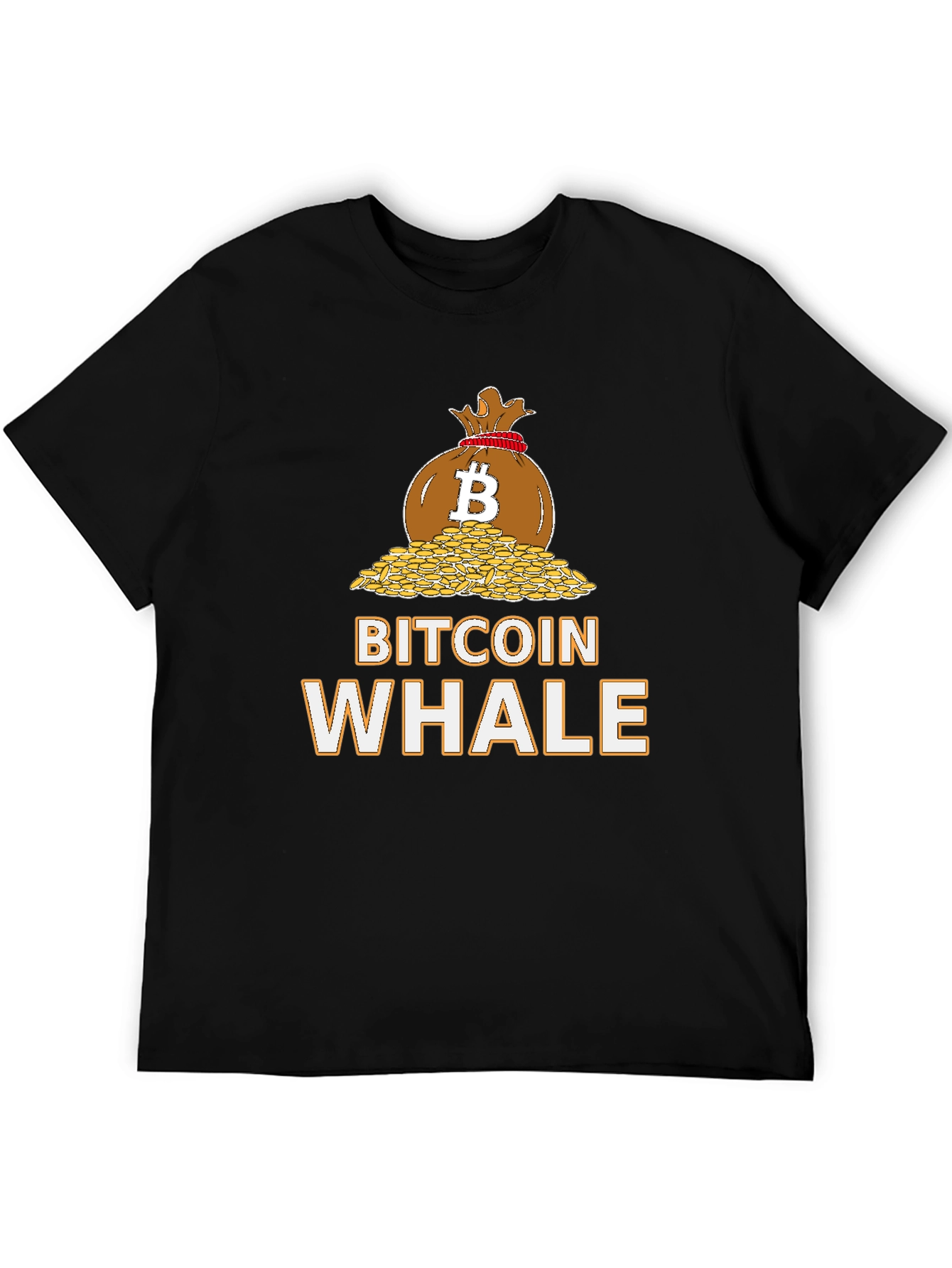 Bitcoin Whale Graphic T-Shirt