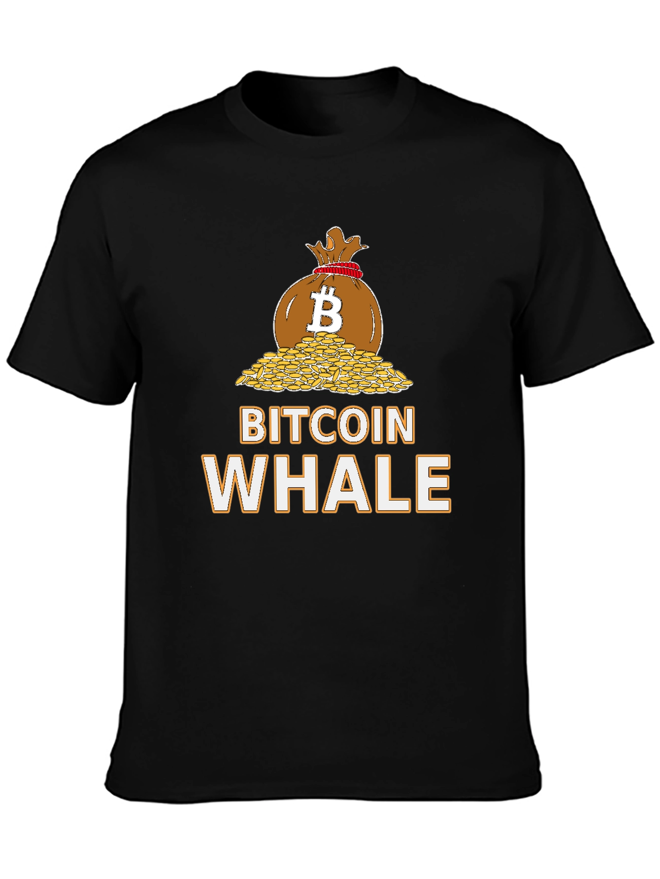 Bitcoin Whale Graphic T-Shirt