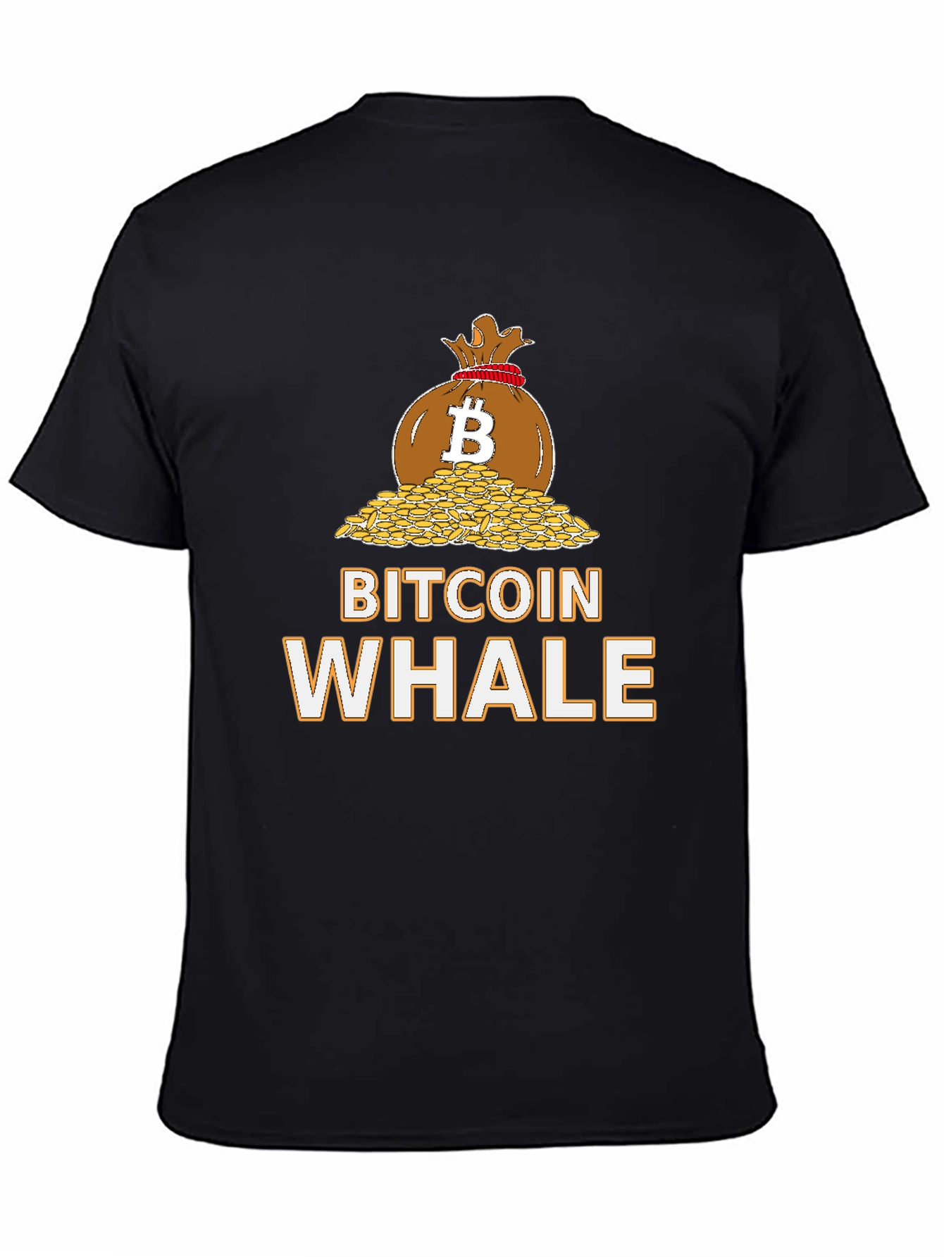 Bitcoin Whale Graphic T-Shirt