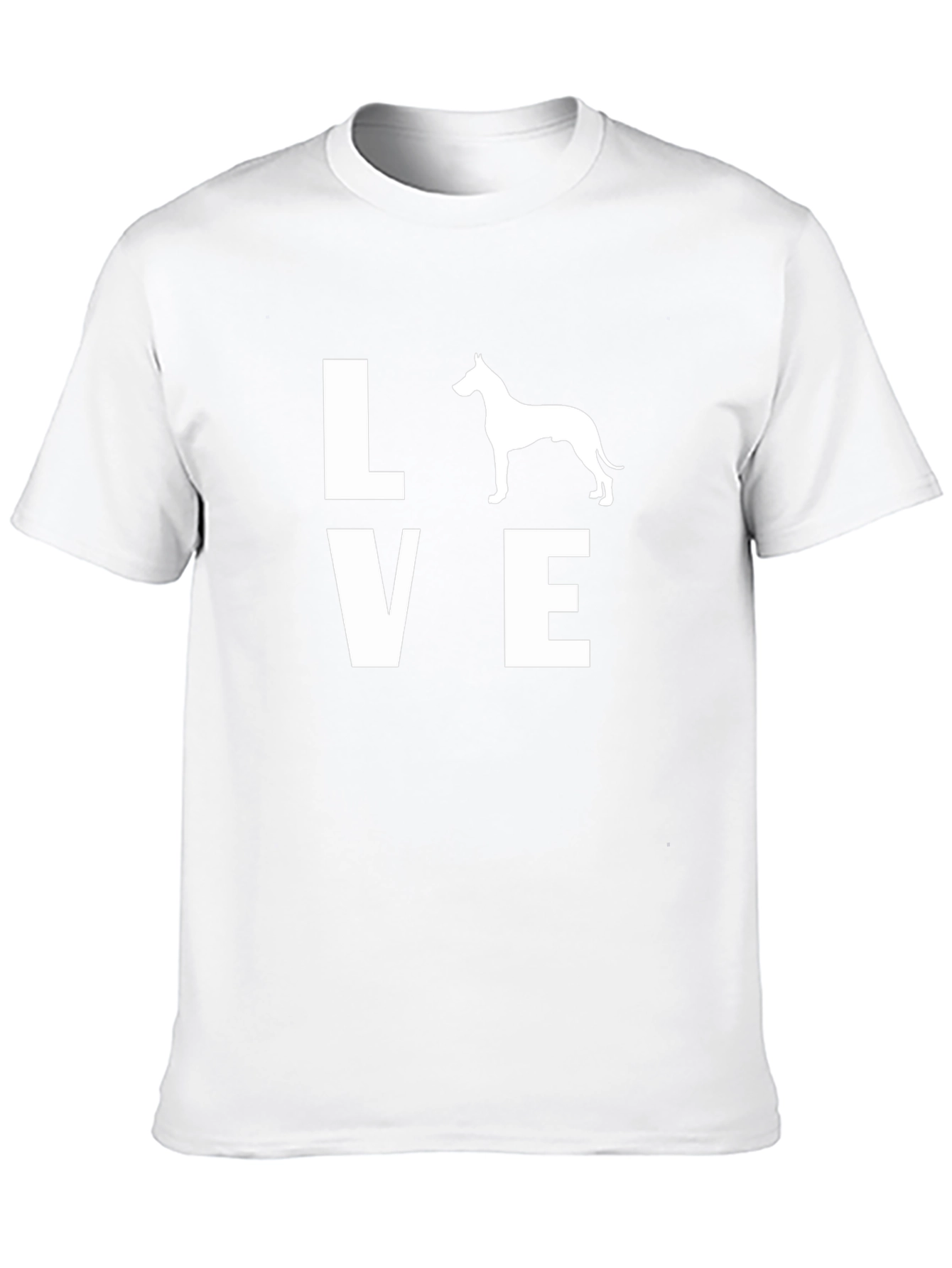 Love Dog T-Shirt - Unisex Black Tee