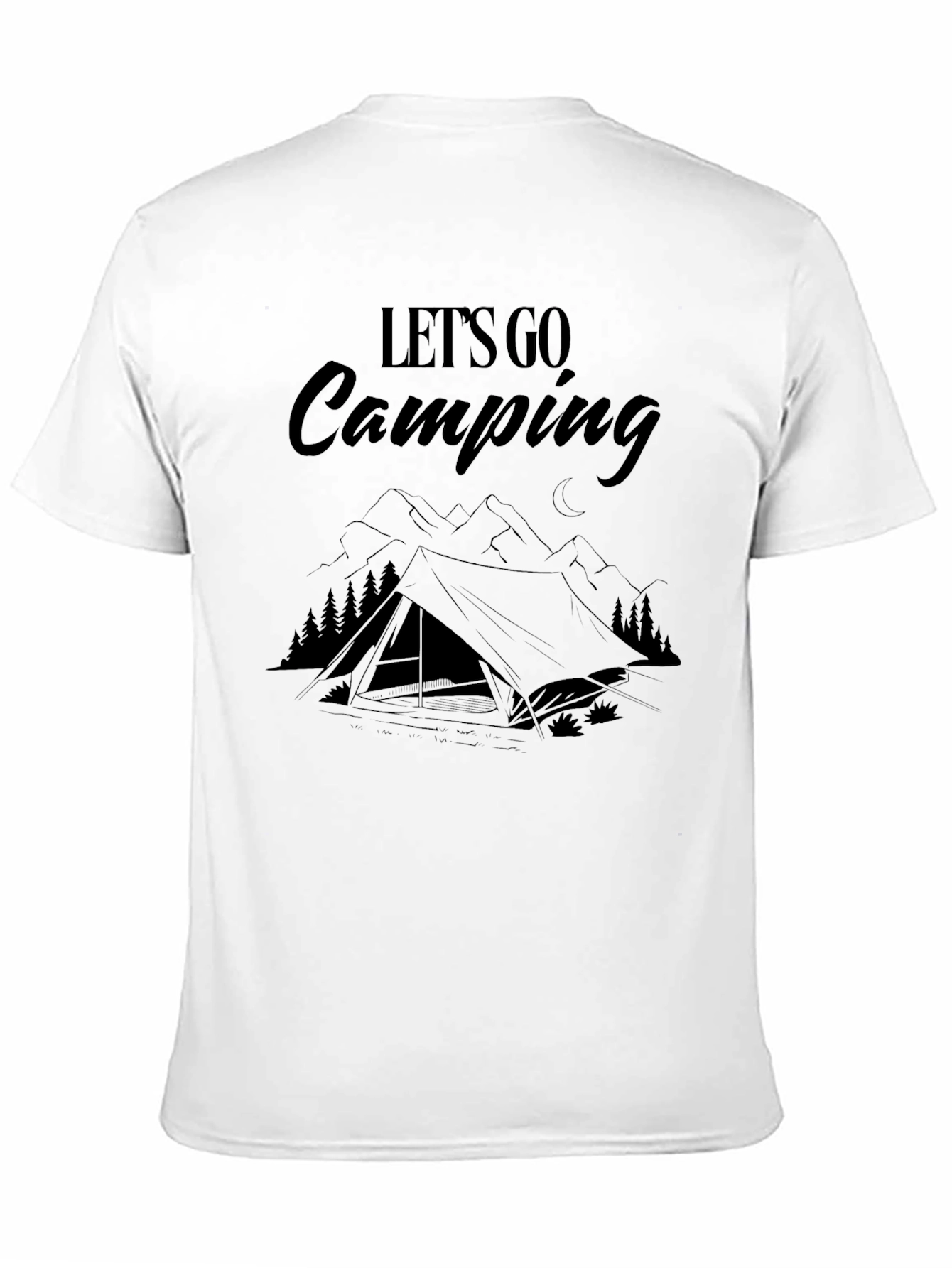 Lets Go Camping T-Shirt Adventure Tee