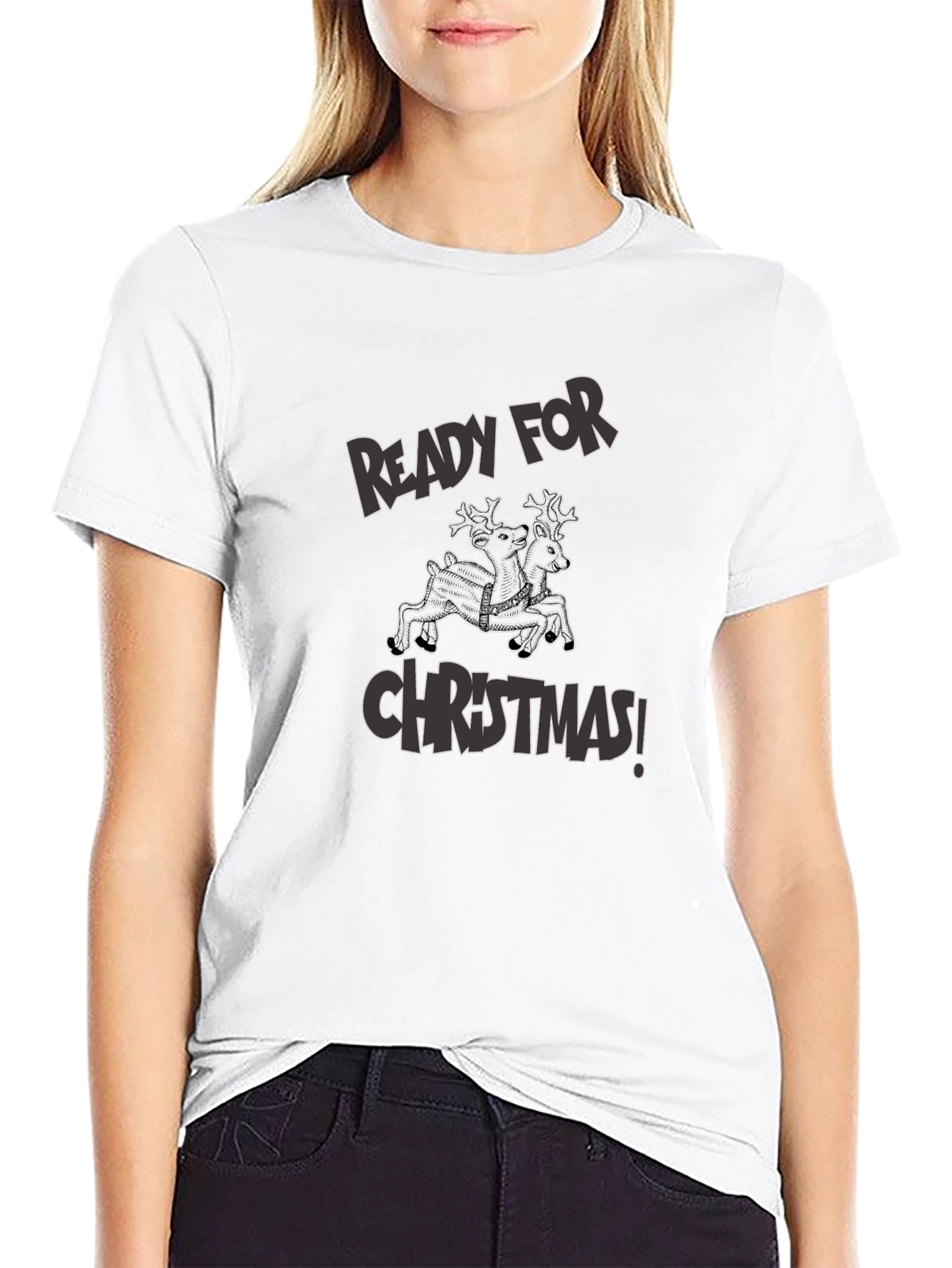 Ready For Christmas T-Shirt Black