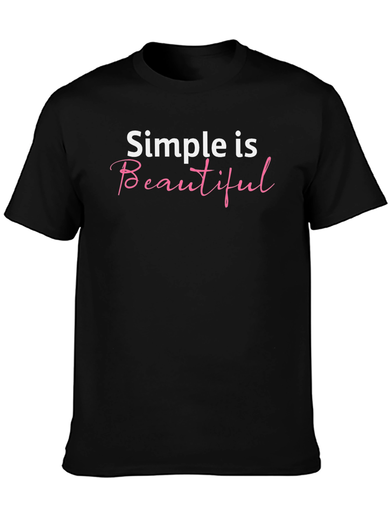 Simple is Beautiful Graphic Tee