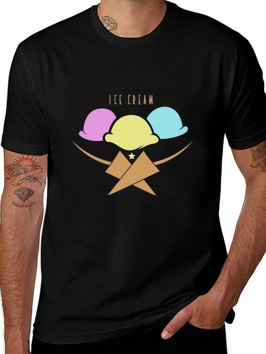 Ice Cream Graphic Tee - Stylish Casual Wear