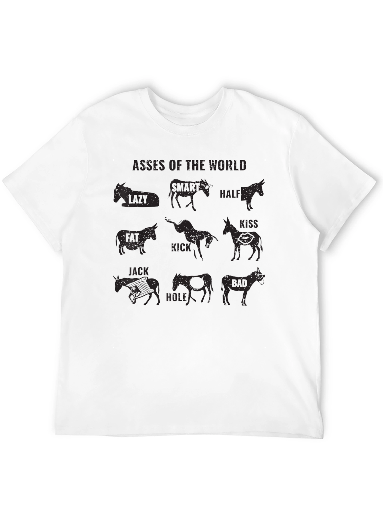 Asses Of The World Graphic Tee