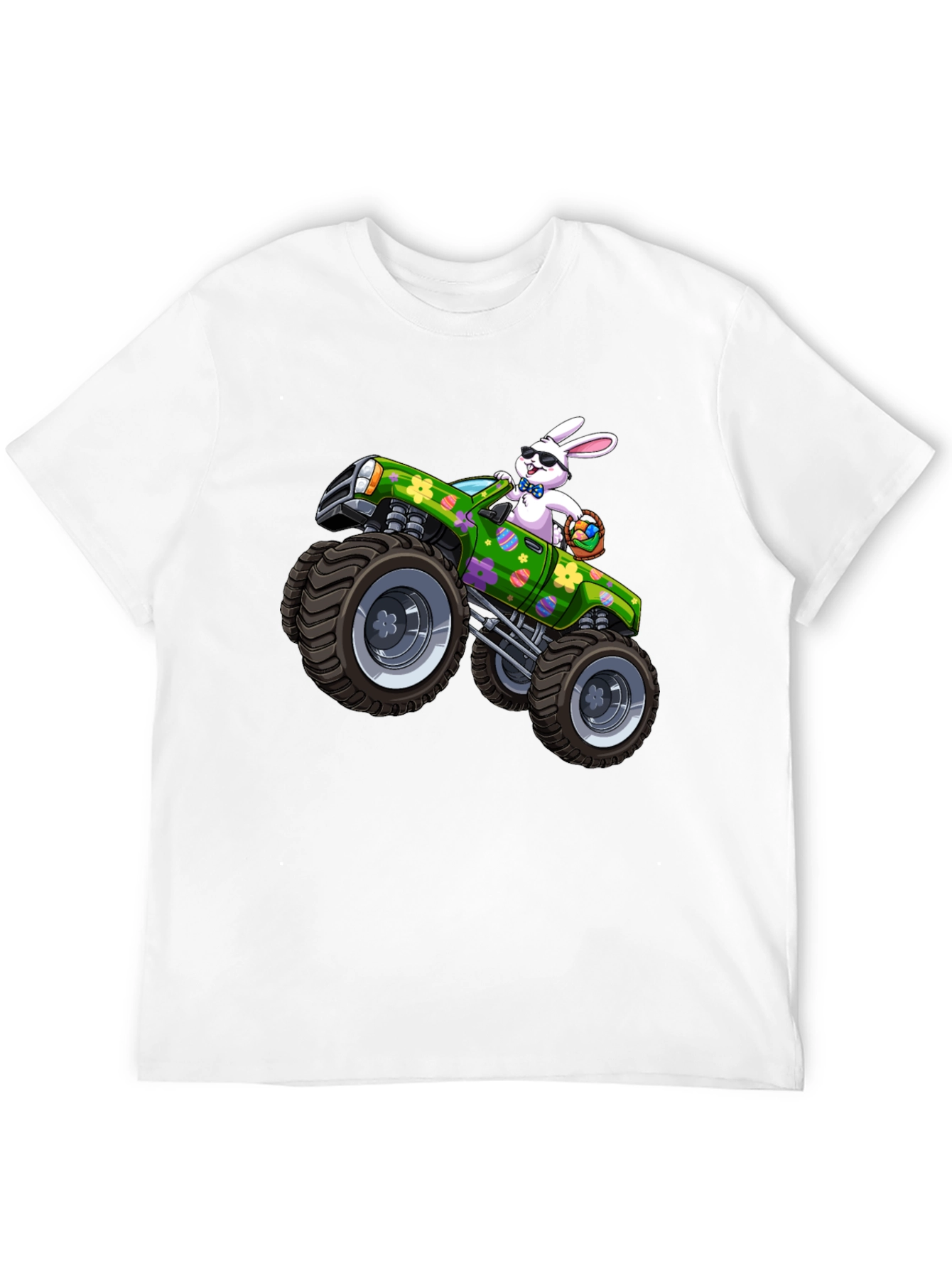 Easter Bunny Monster Truck T-Shirt