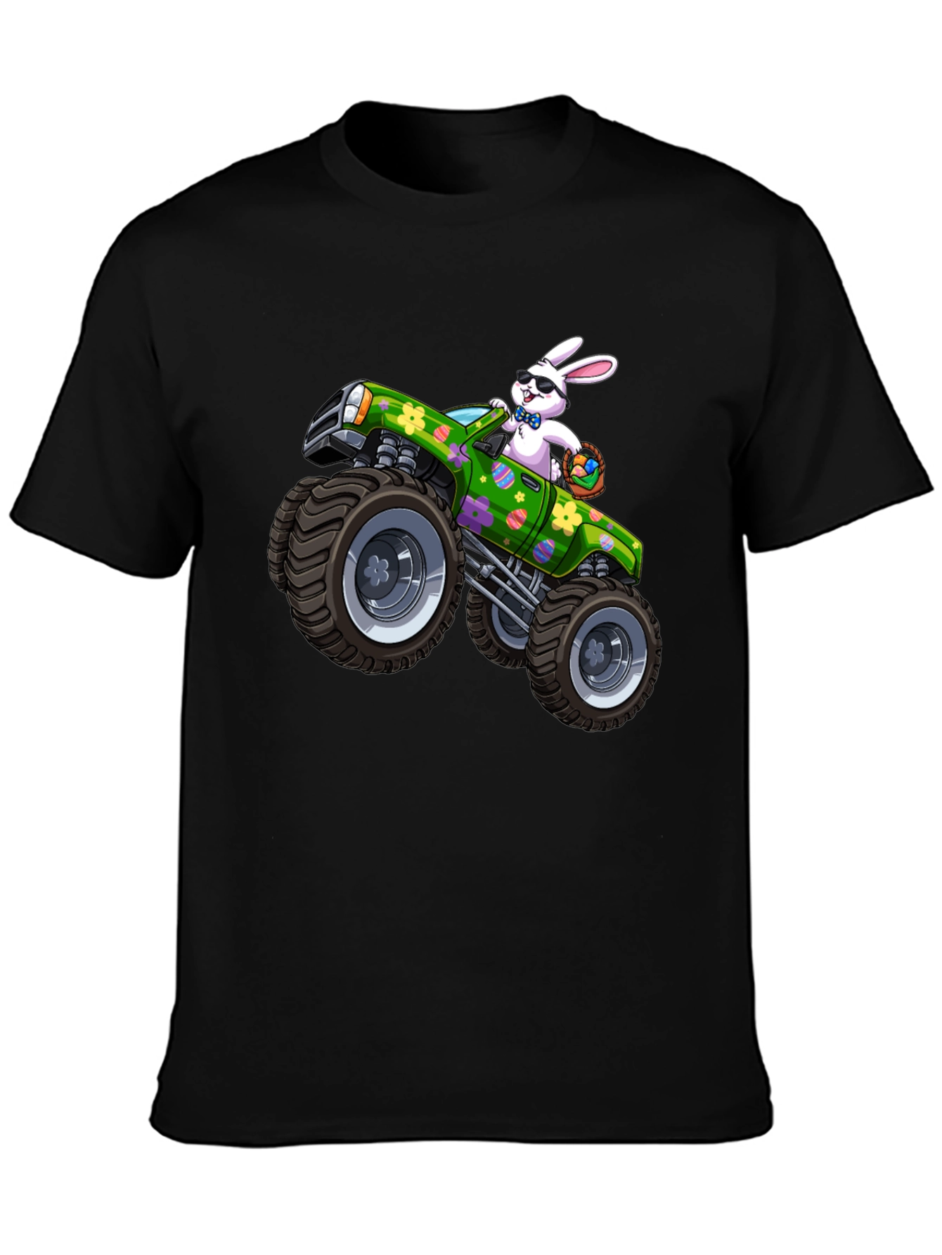 Easter Bunny Monster Truck T-Shirt