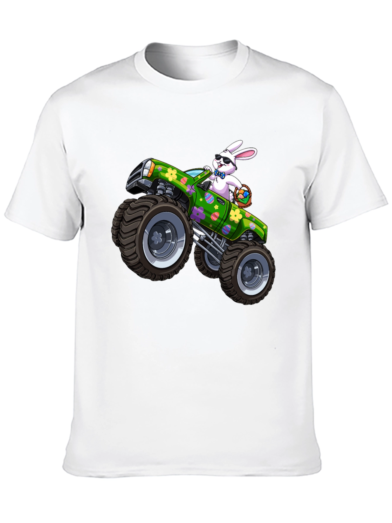 Easter Bunny Monster Truck T-Shirt