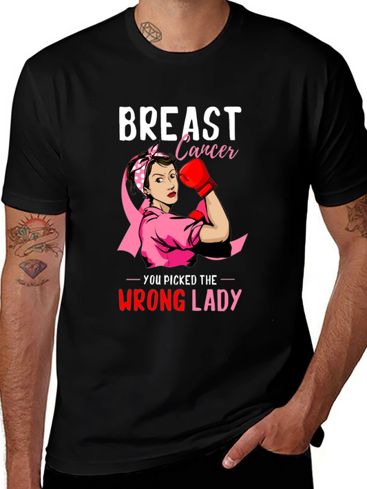 Breast Cancer Awareness Warrior Woman T-Shirt