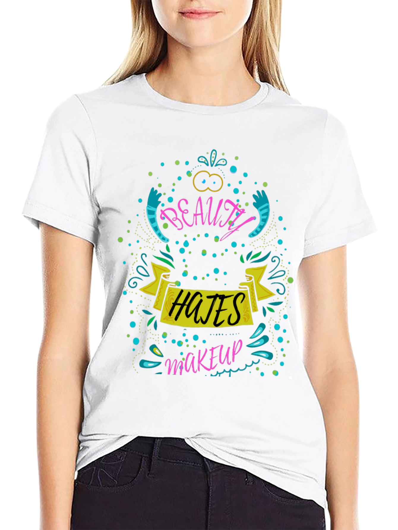 Beauty Hates Makeup T-Shirt