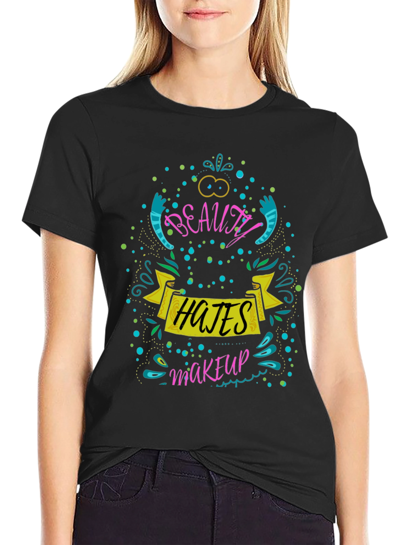 Beauty Hates Makeup T-Shirt