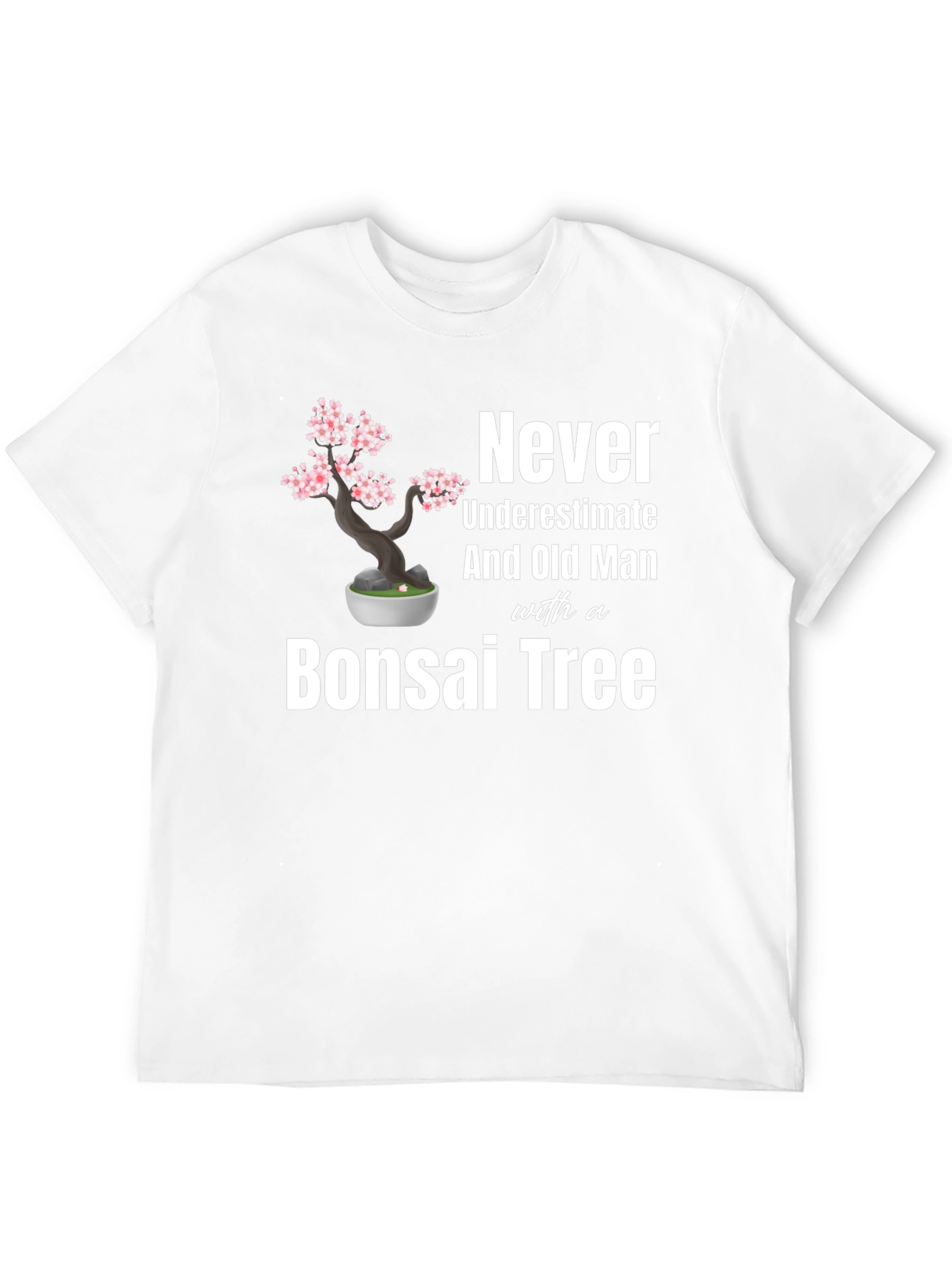 Bonsai Tree Old Man T-Shirt