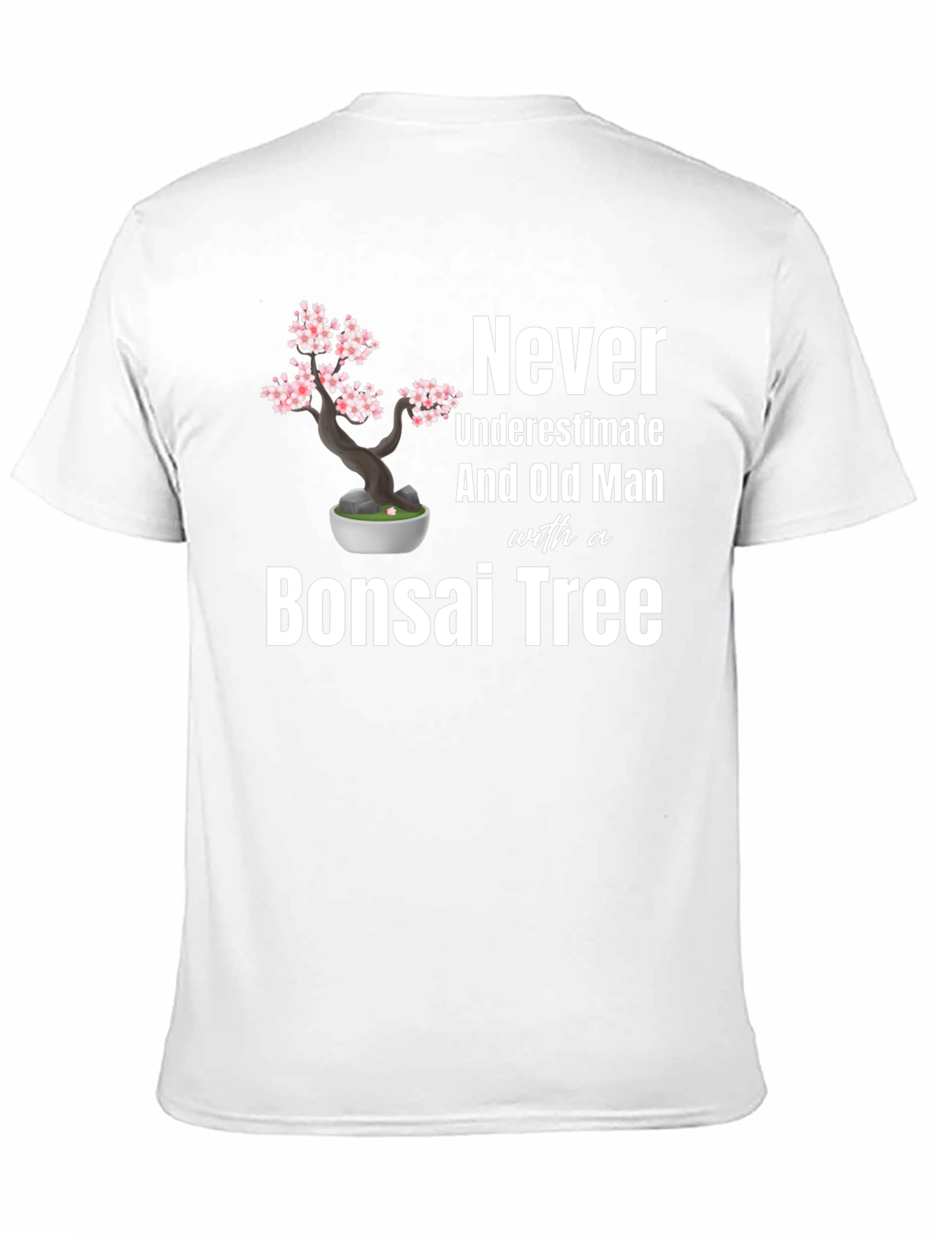 Bonsai Tree Old Man T-Shirt