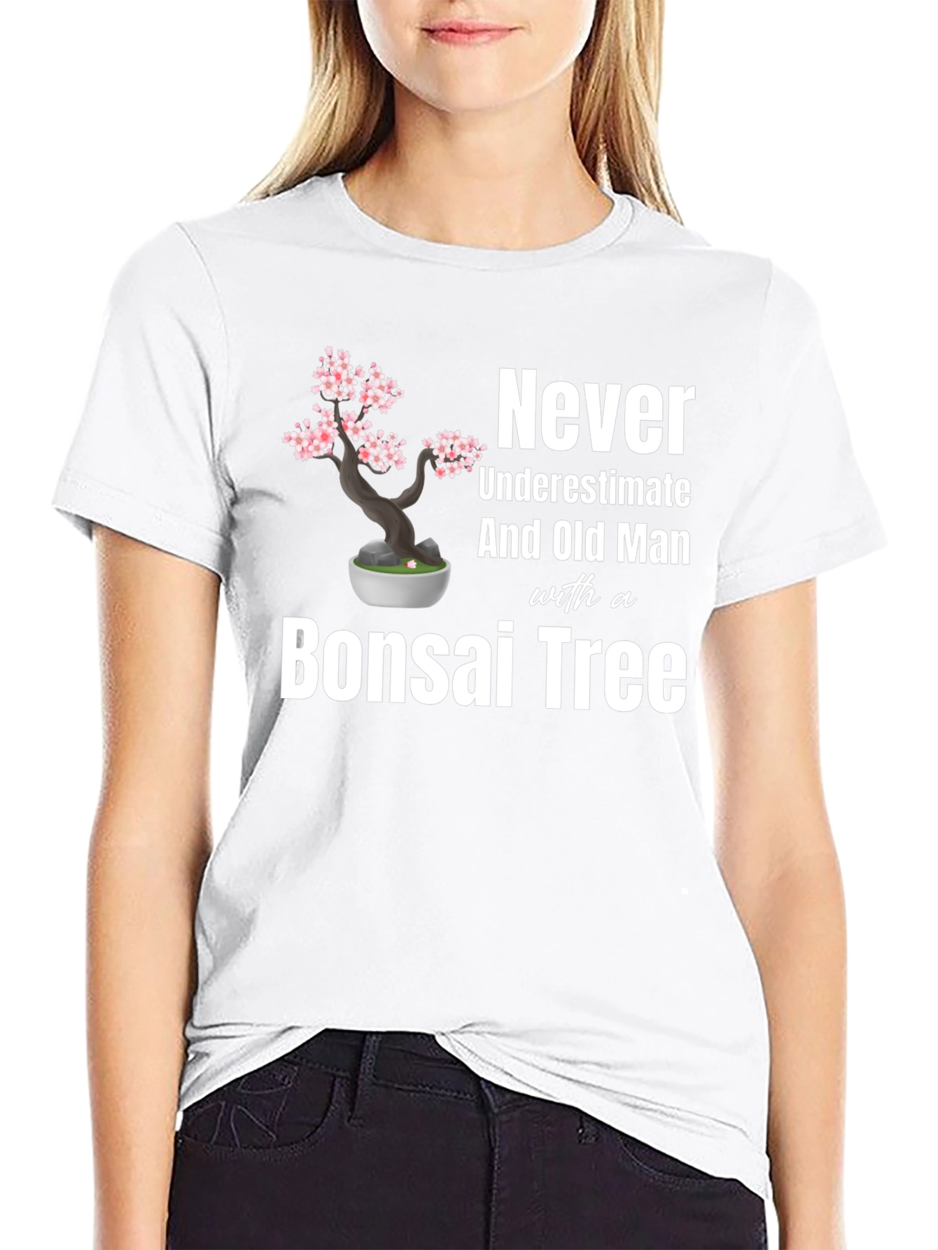 Bonsai Tree Old Man T-Shirt