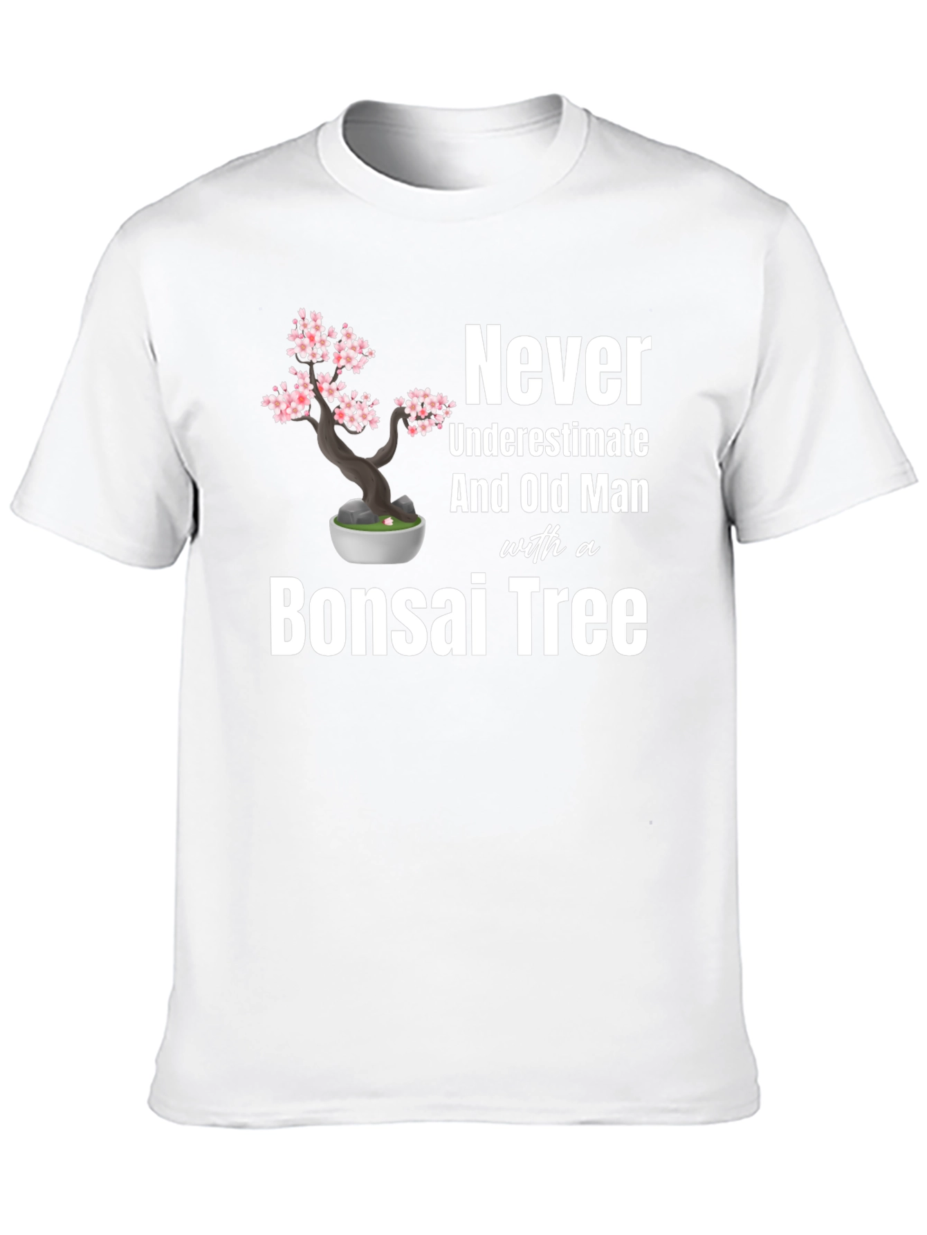 Bonsai Tree Old Man T-Shirt