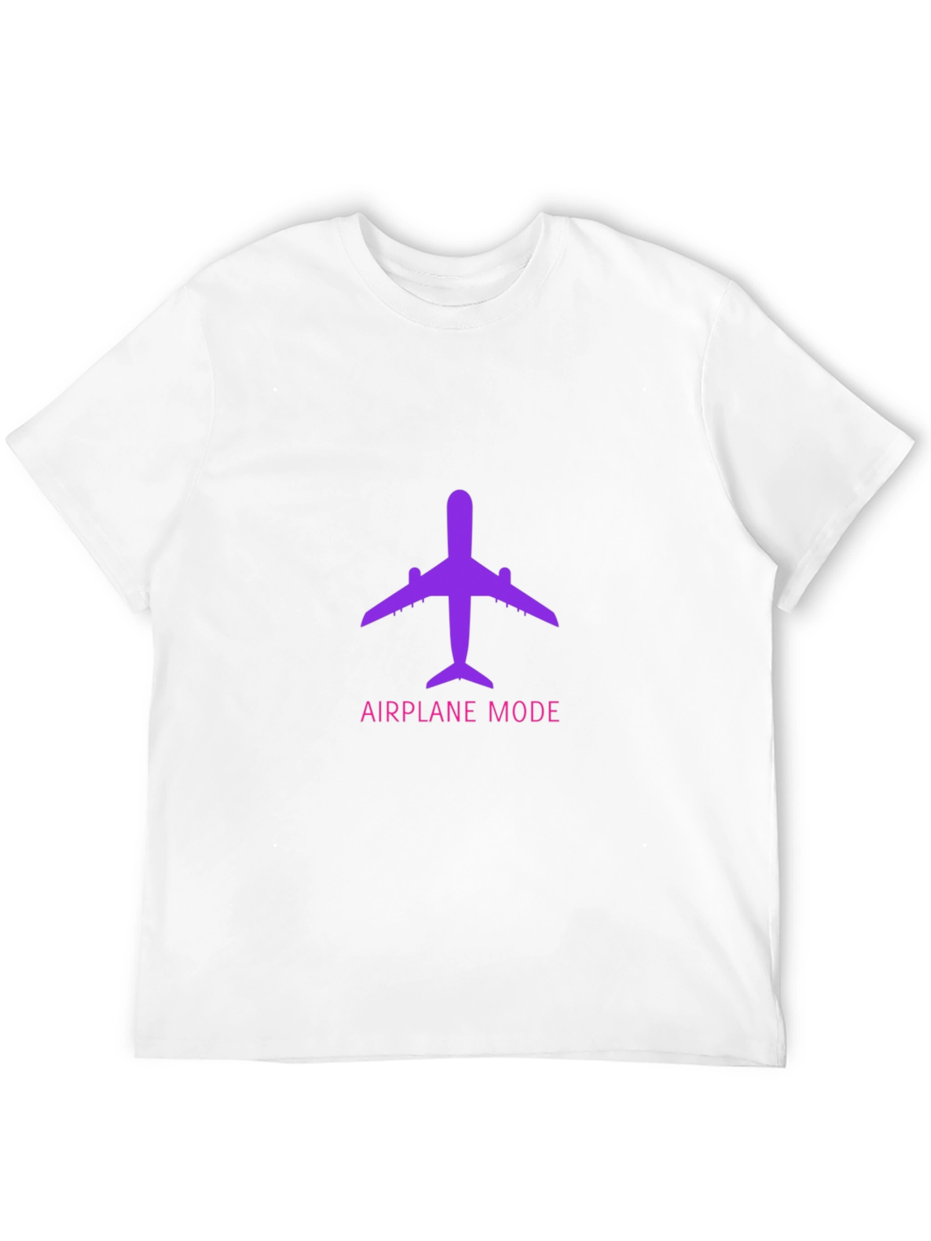 Airplane Mode Graphic T-Shirt - Black