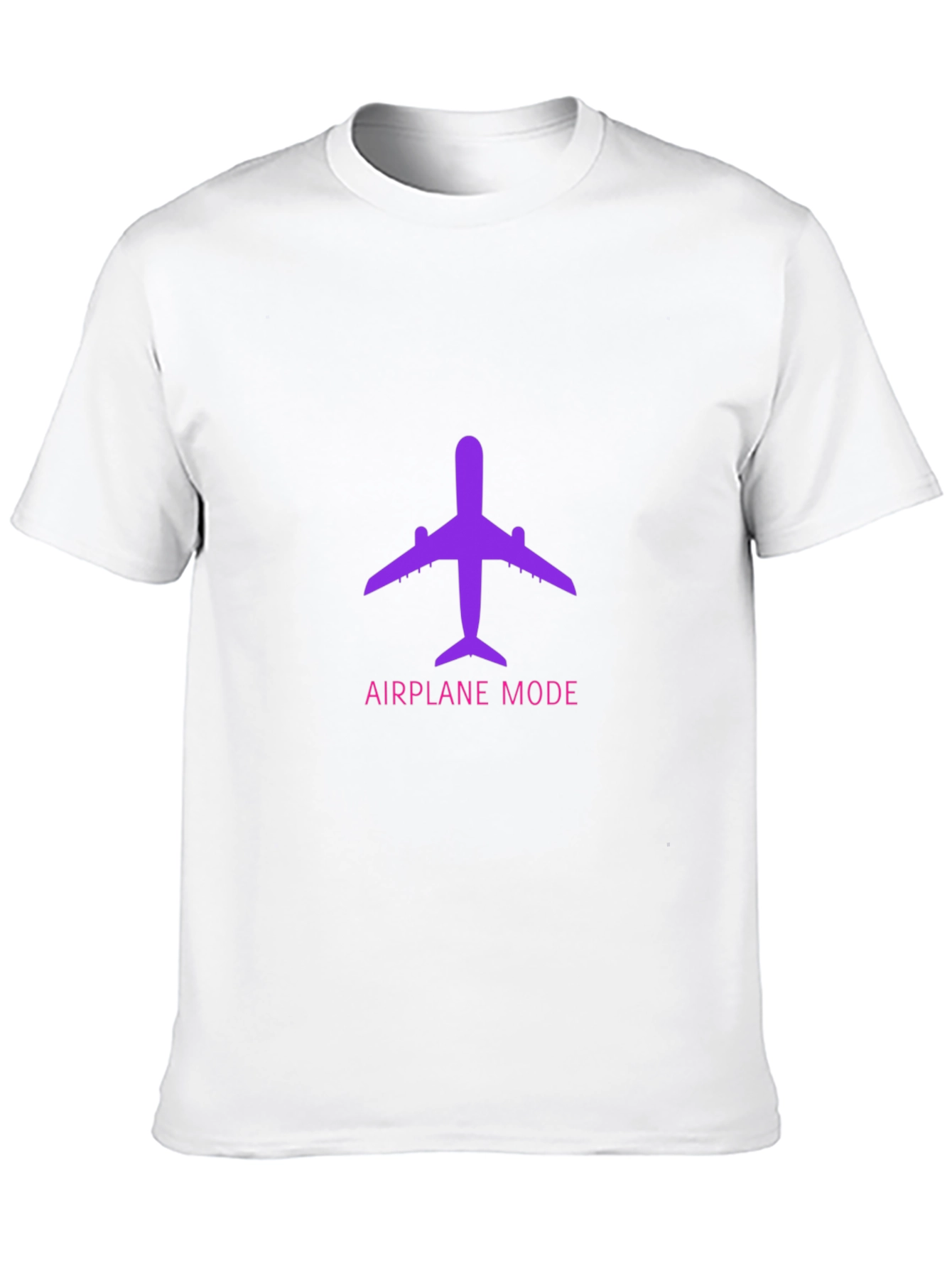 Airplane Mode Graphic T-Shirt - Black