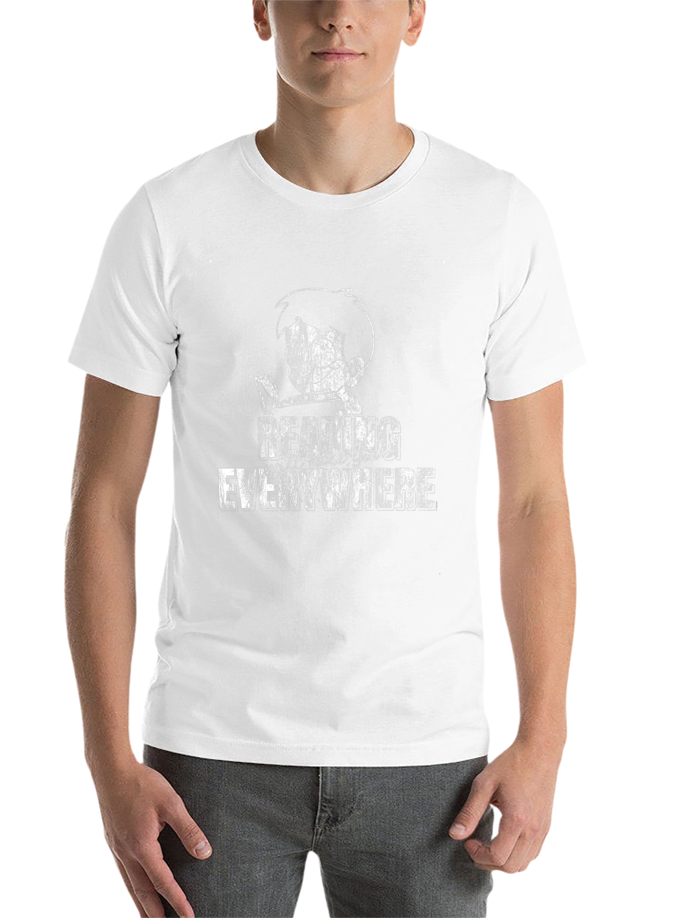 Reading Everywhere Graphic T-Shirt