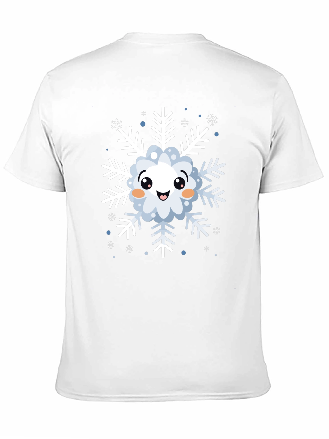 Cute Snowflake Graphic T-Shirt