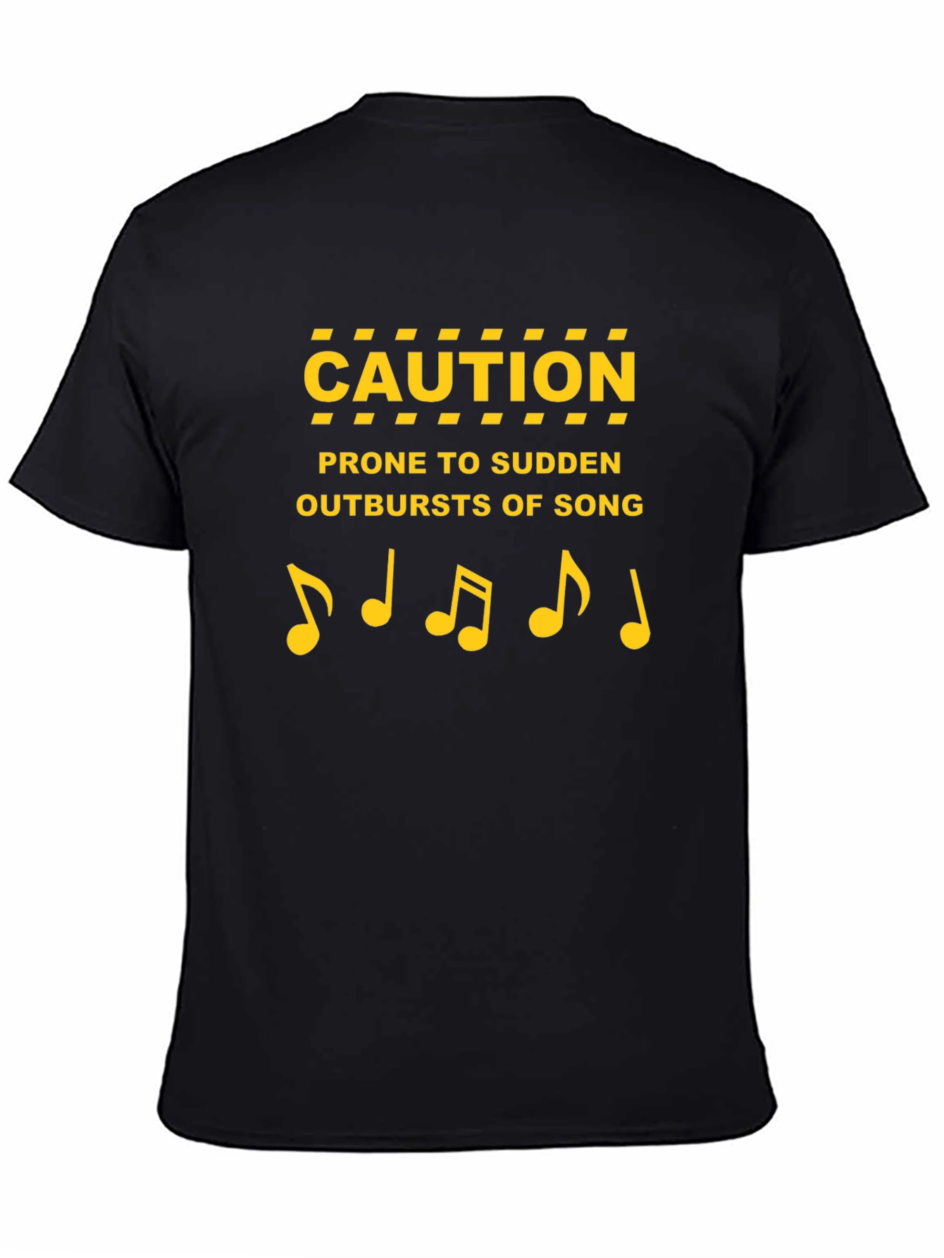 Caution Outbursts of Song Graphic Tee