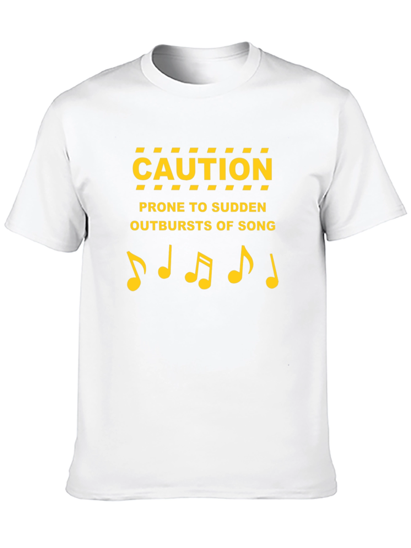 Caution Outbursts of Song Graphic Tee
