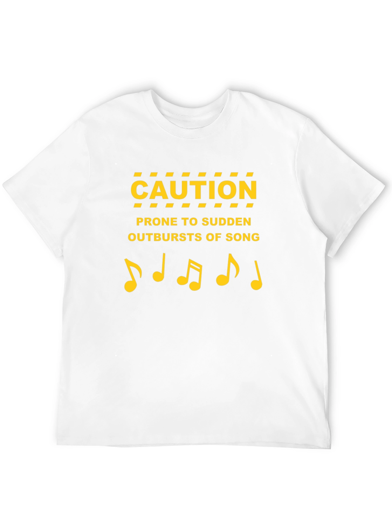 Caution Outbursts of Song Graphic Tee